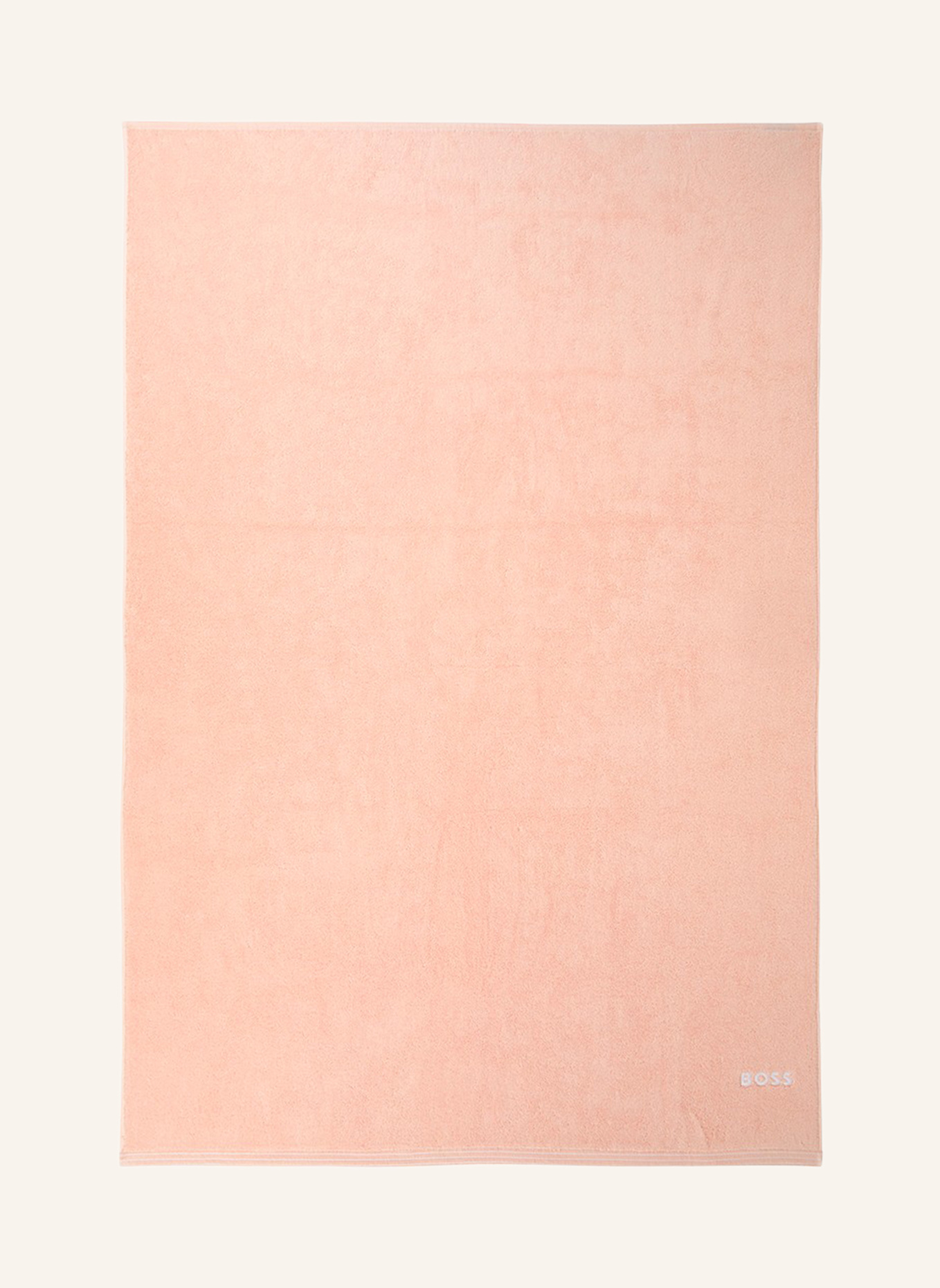 BOSS Badetuch EDGE: ROSÉ
