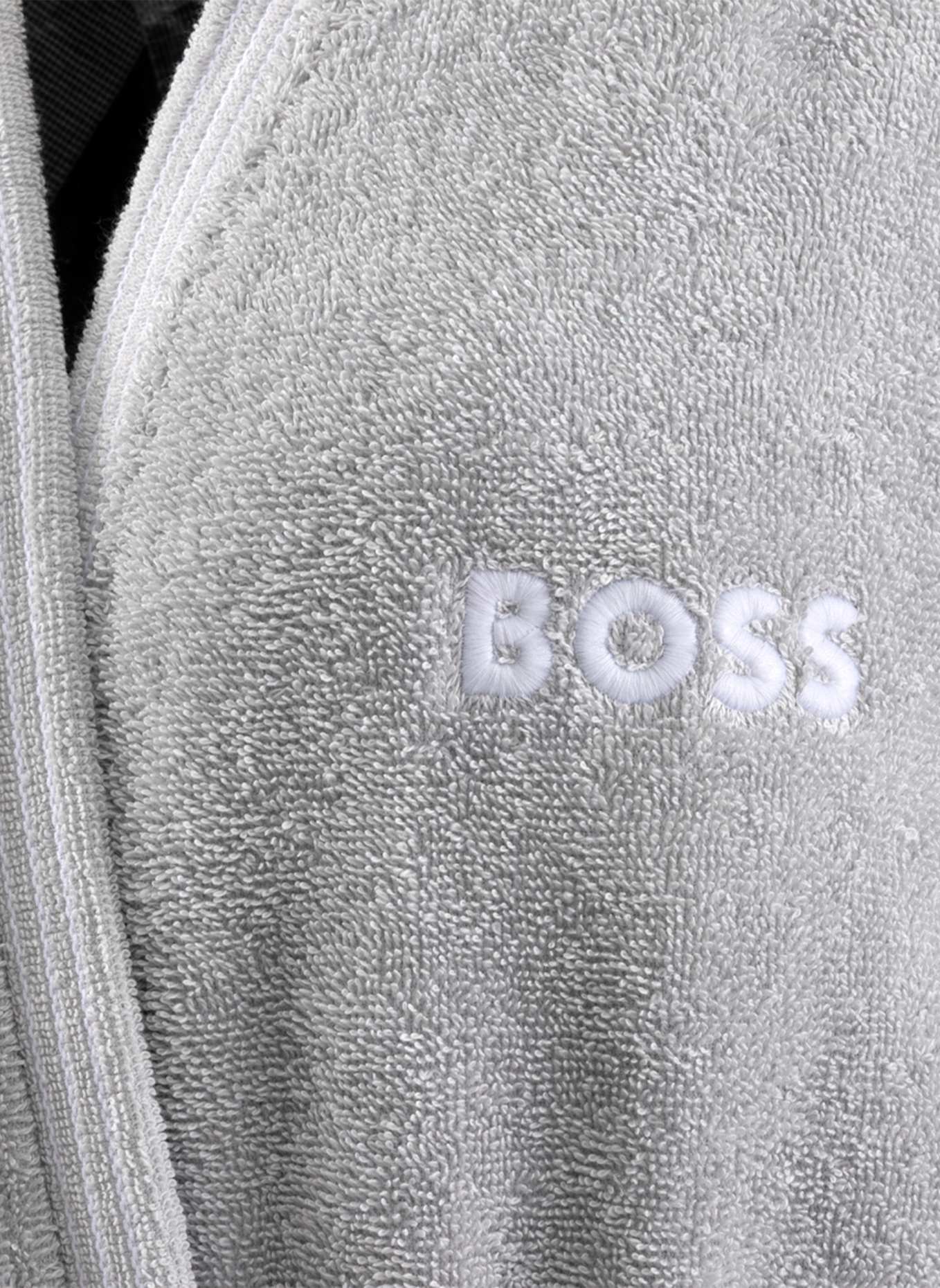 BOSS Bademantel EDGE: GRAU