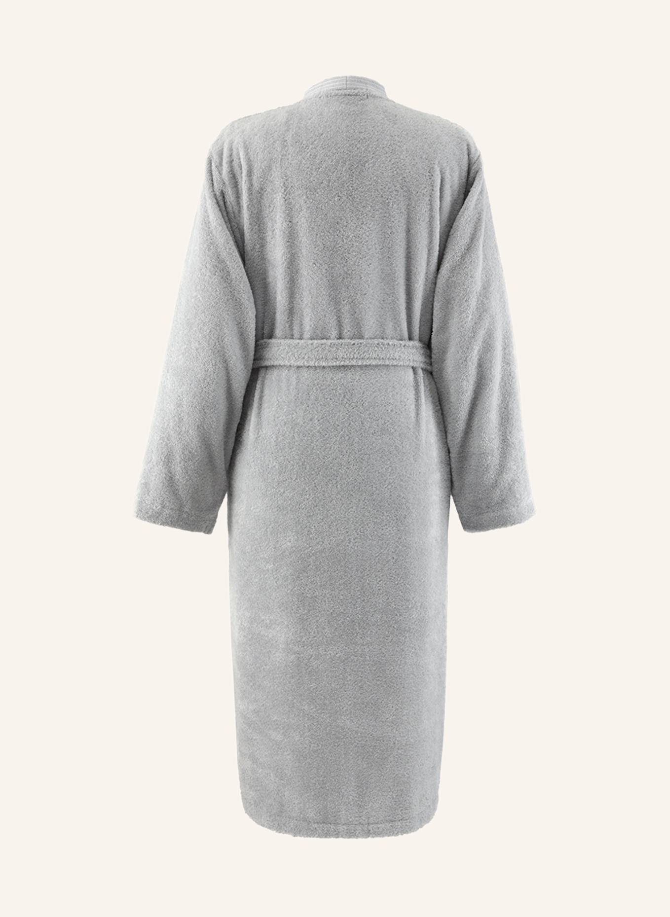 BOSS Bademantel EDGE: GRAU