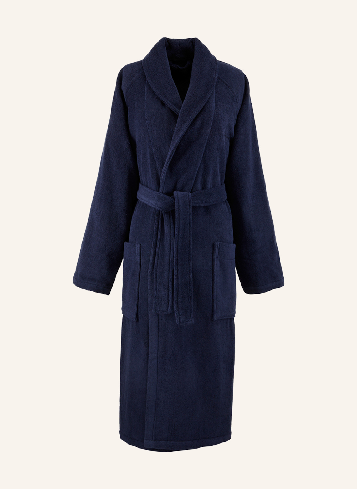 RALPH LAUREN HOME Bademantel DULANEY: DUNKELBLAU