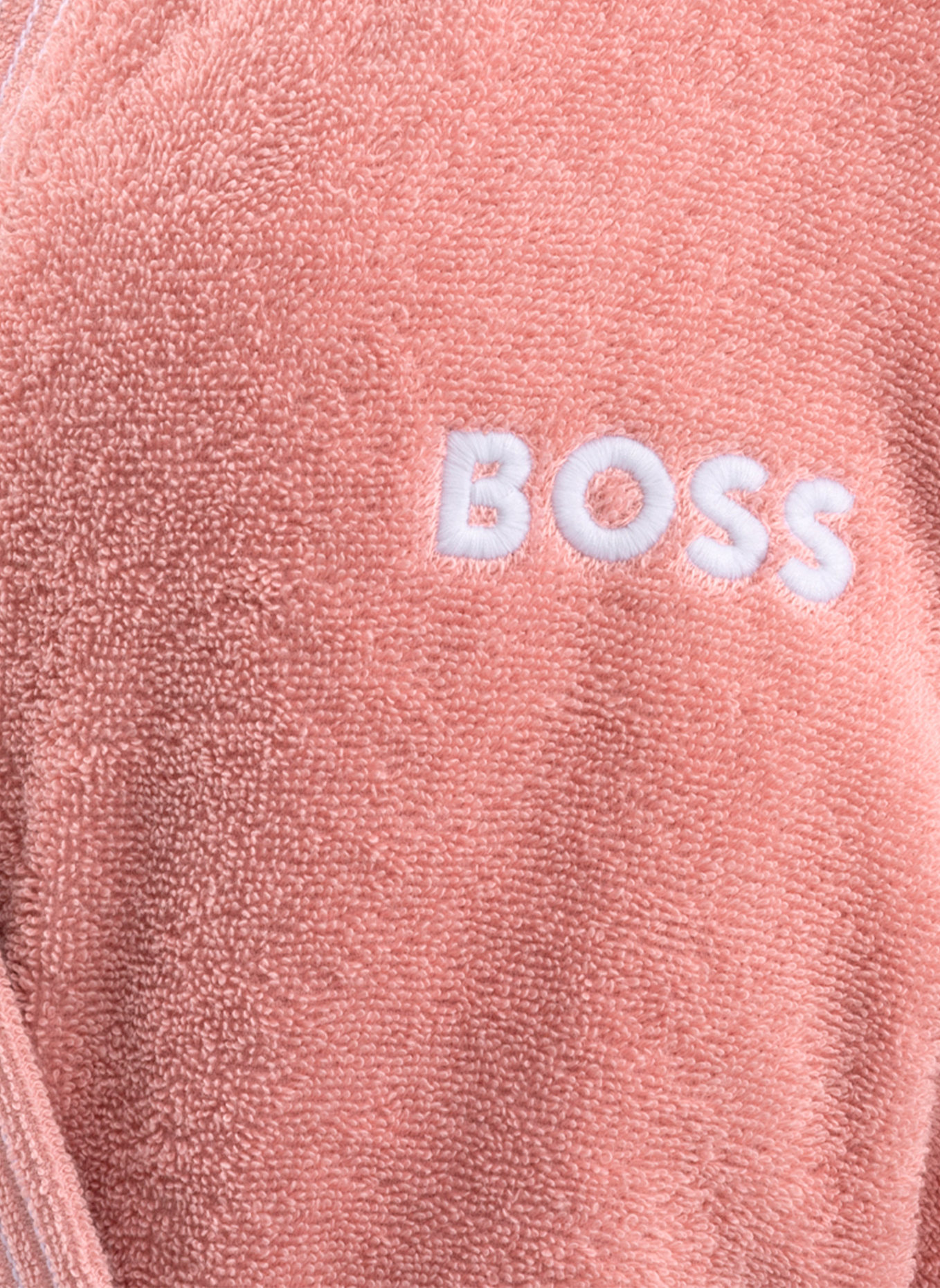 BOSS Bademantel EDGE: ROSÉ