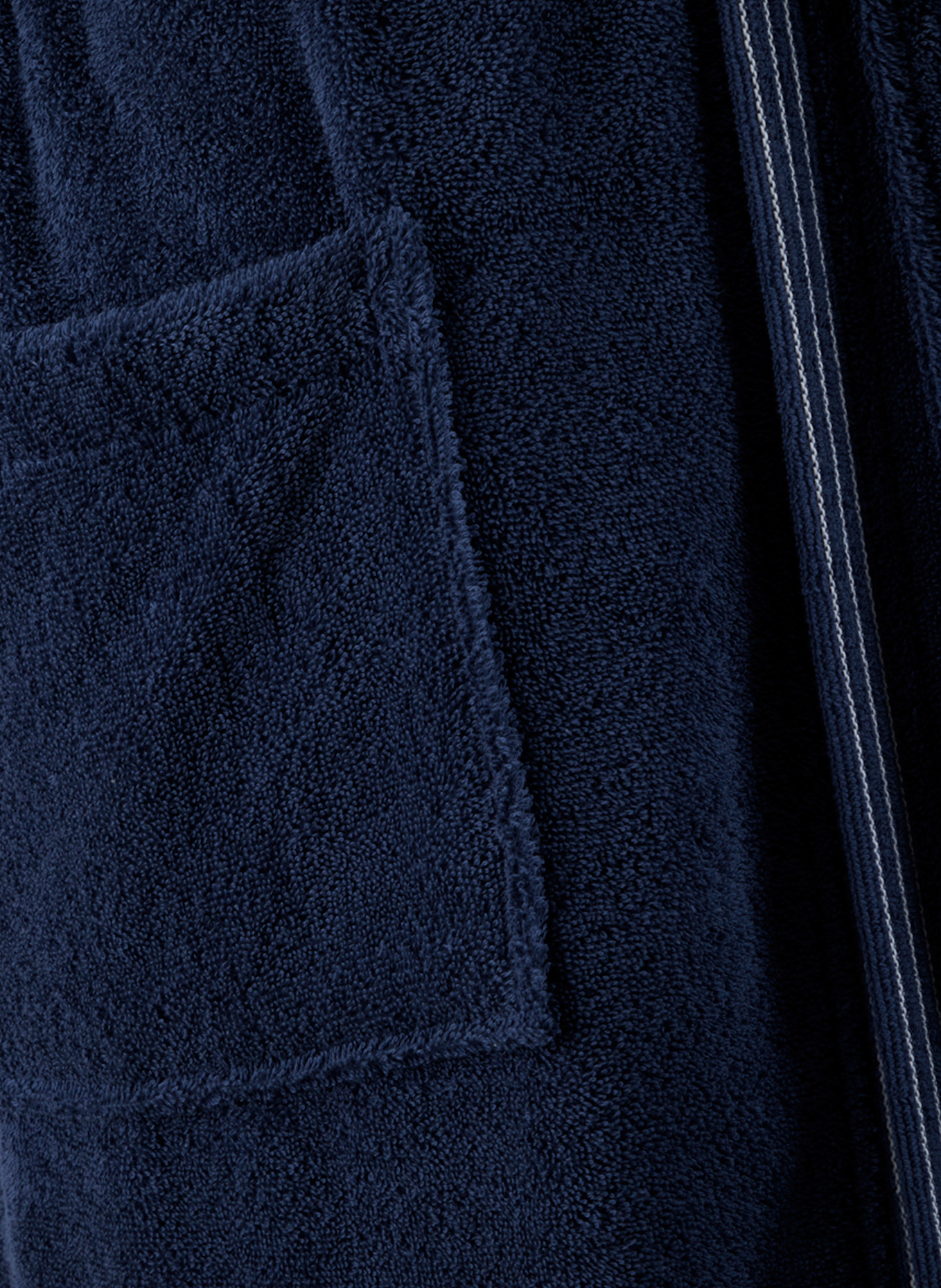 BOSS Bademantel EDGE: DUNKELBLAU