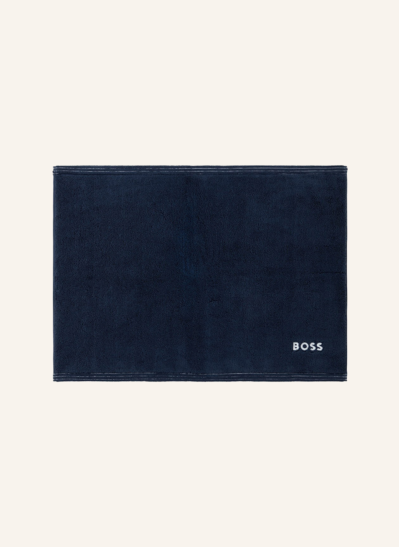 BOSS Badematte EDGE: DUNKELBLAU