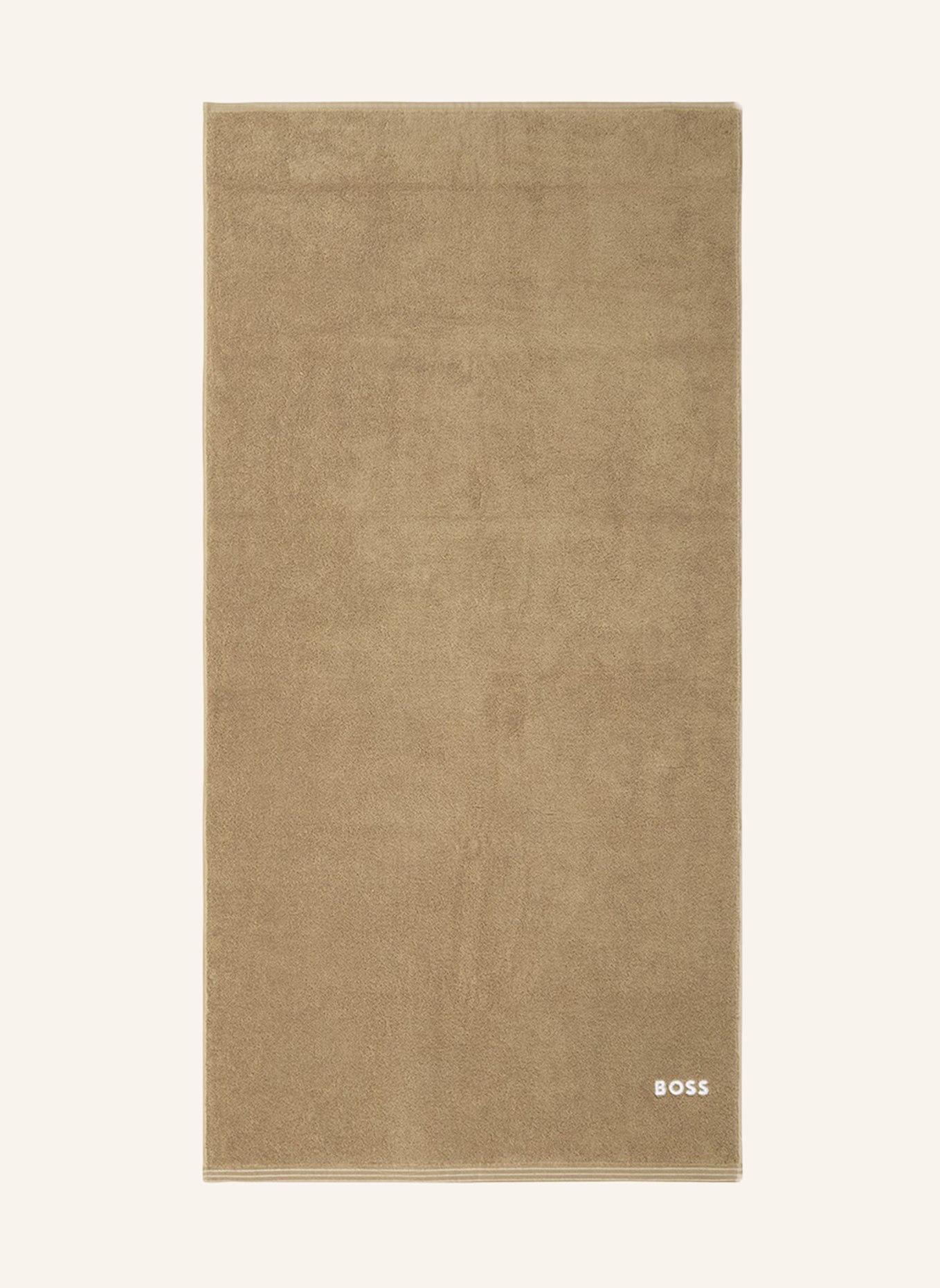 BOSS Duschtuch EDGE: HELLBRAUN