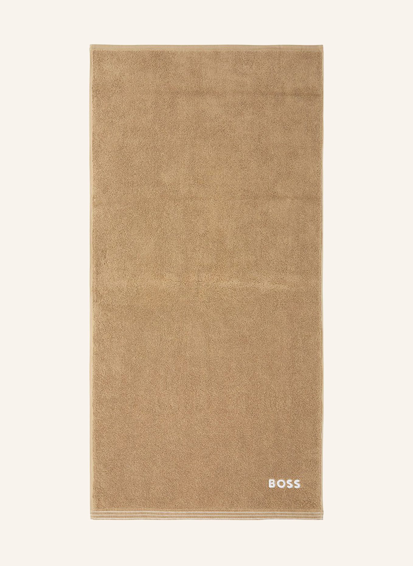 BOSS Handtuch EDGE: HELLBRAUN
