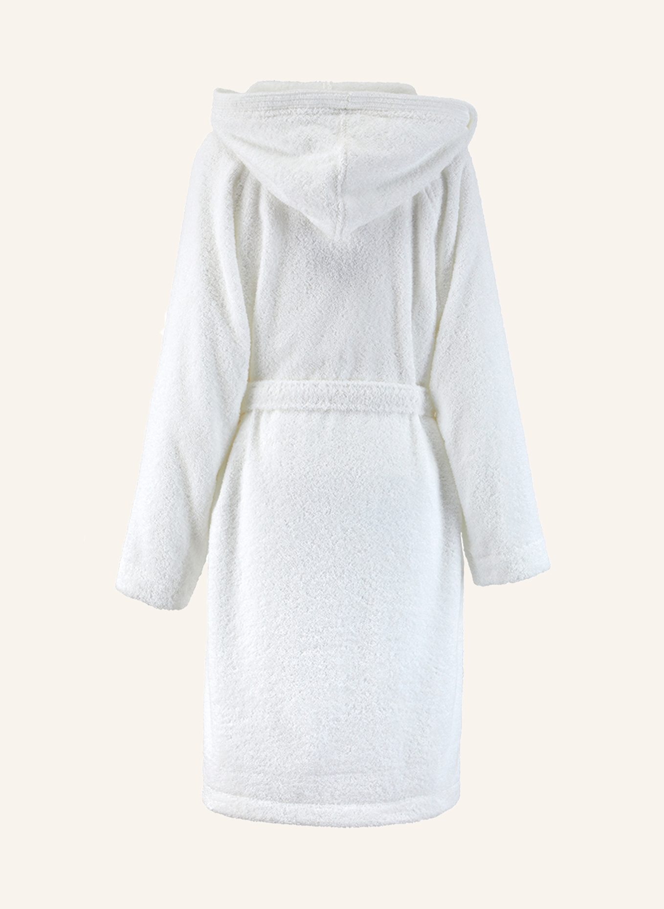 BOSS Bademantel EDGE: WEISS