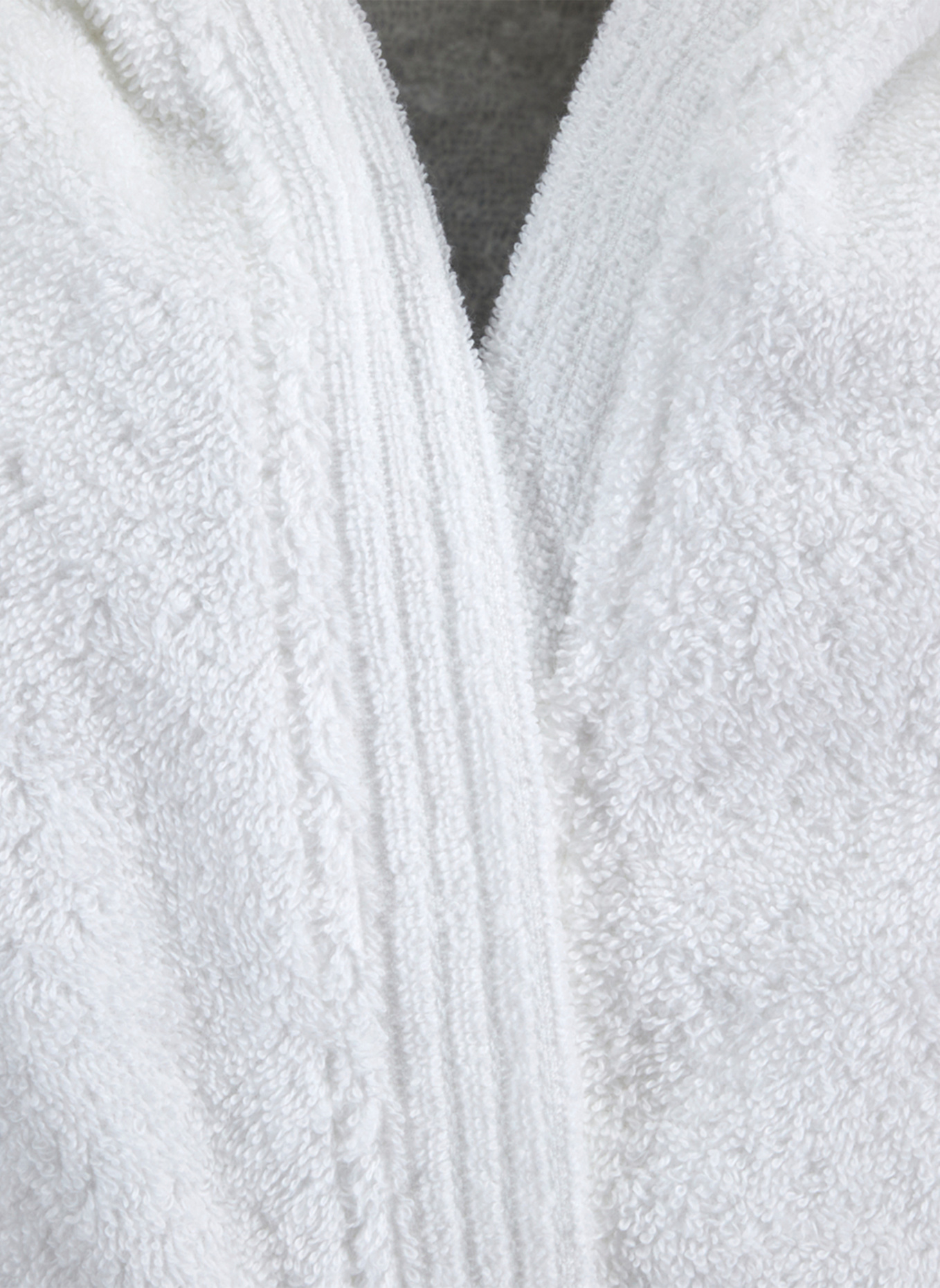 BOSS Bademantel EDGE: WEISS