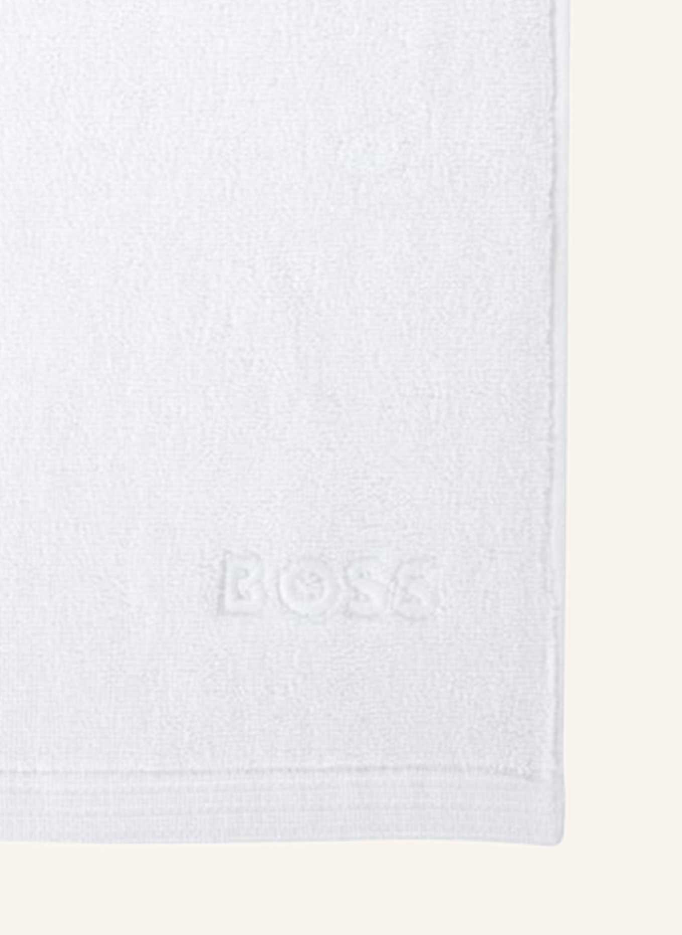 BOSS Duschtuch EDGE: WEISS