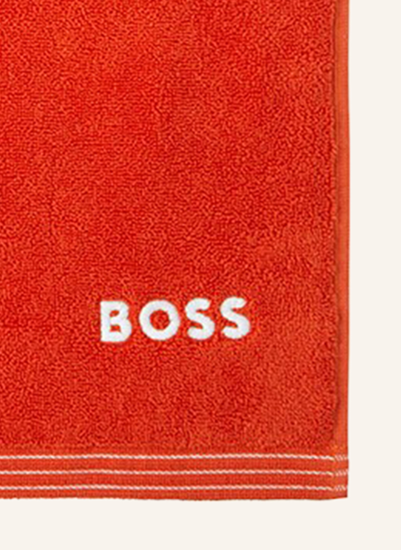 BOSS Badetuch EDGE: ROT