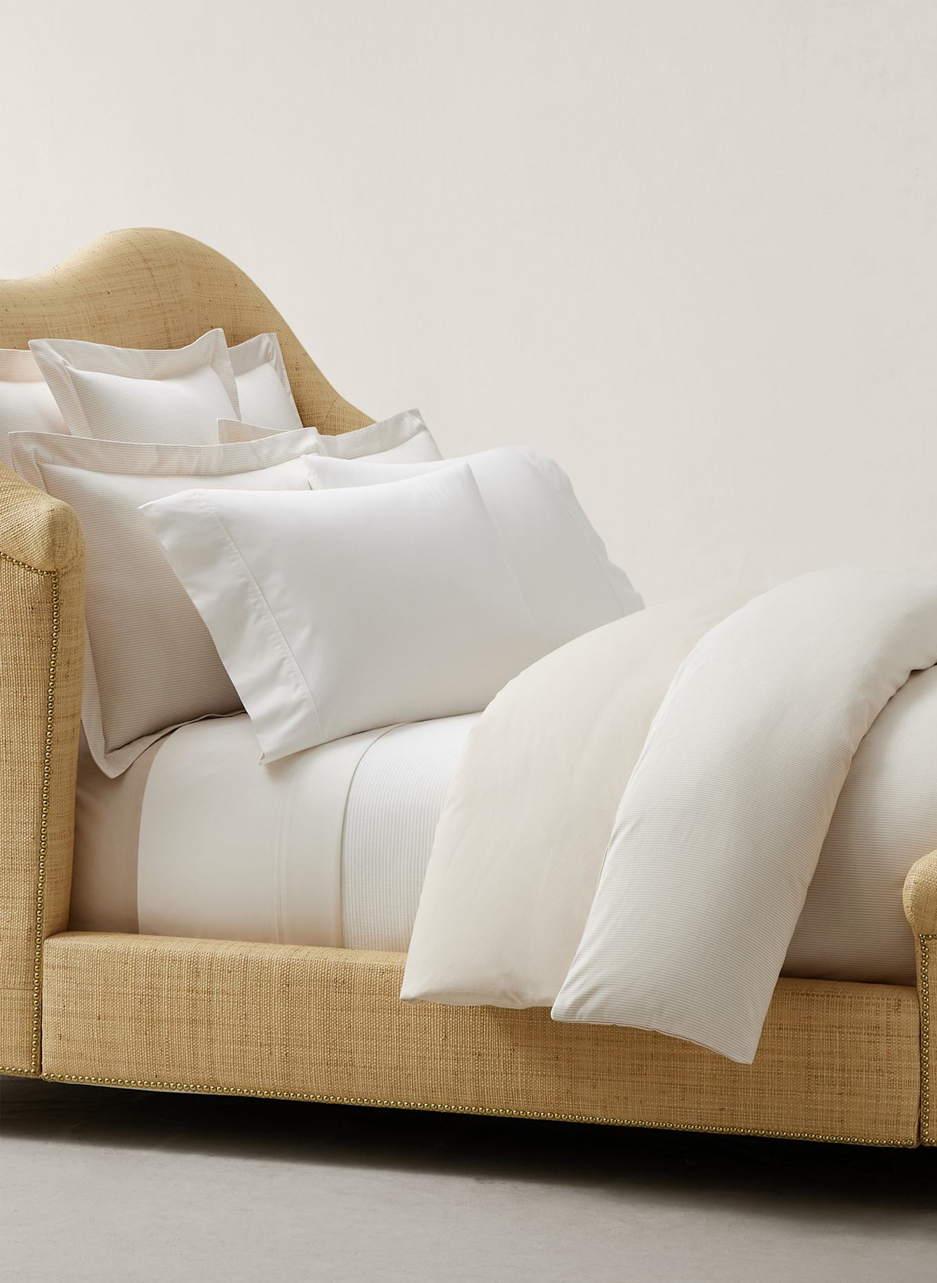 RALPH LAUREN HOME Bettwäsche Set OXFORD: CREME