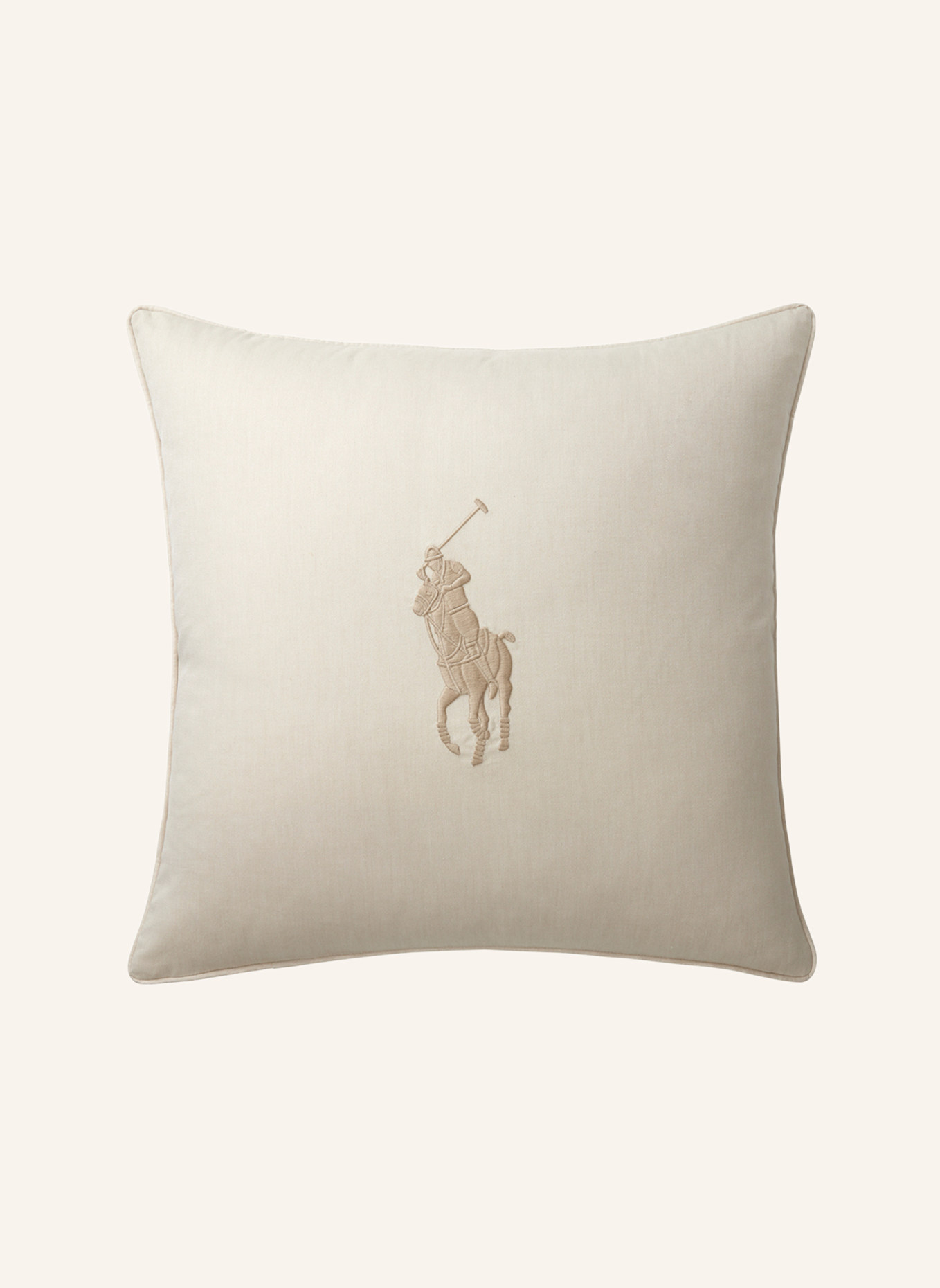RALPH LAUREN HOME Dekokissenhülle OXFORD: ECRU