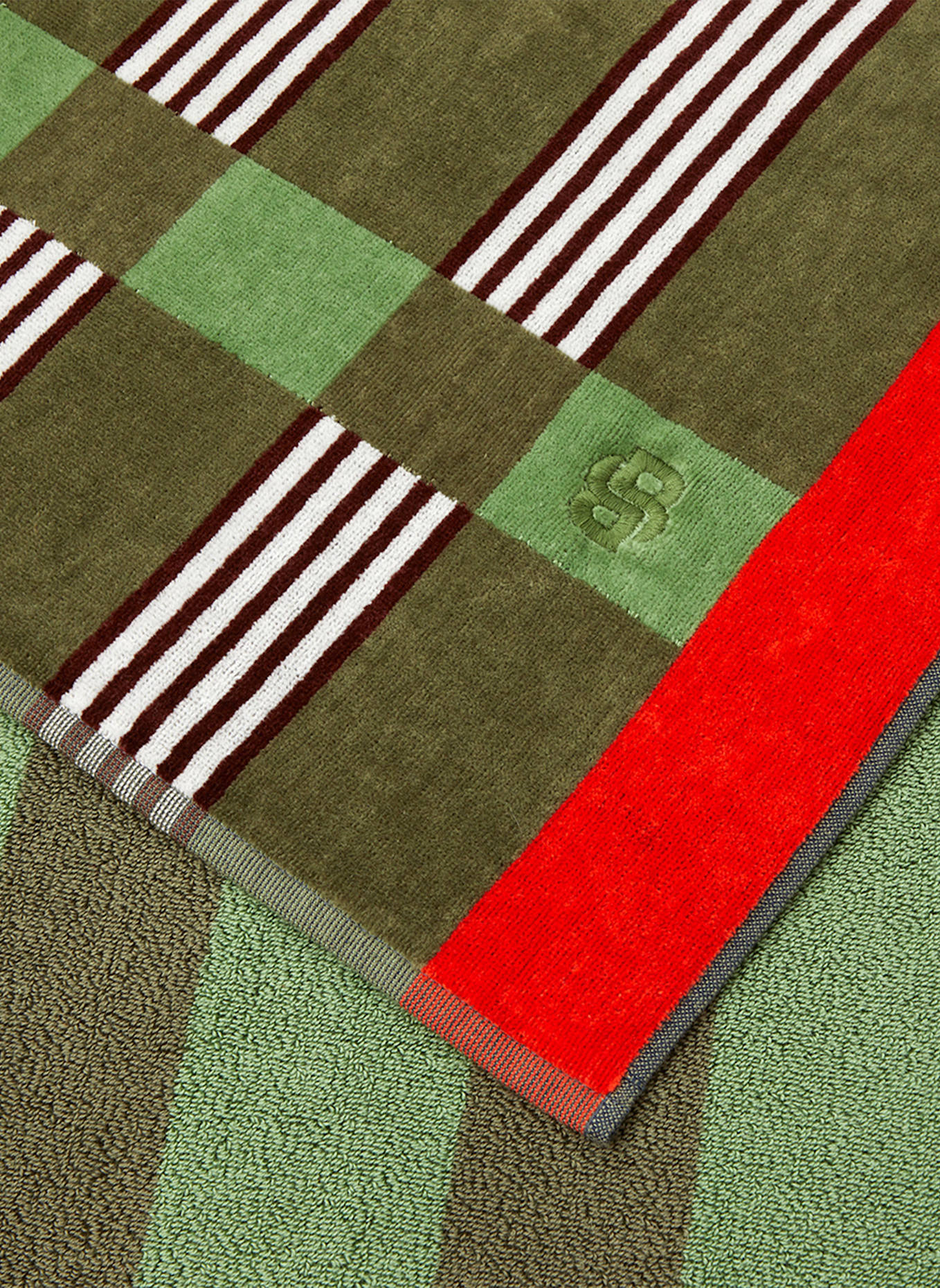 BOSS Strandtuch VENTO: GRÜN