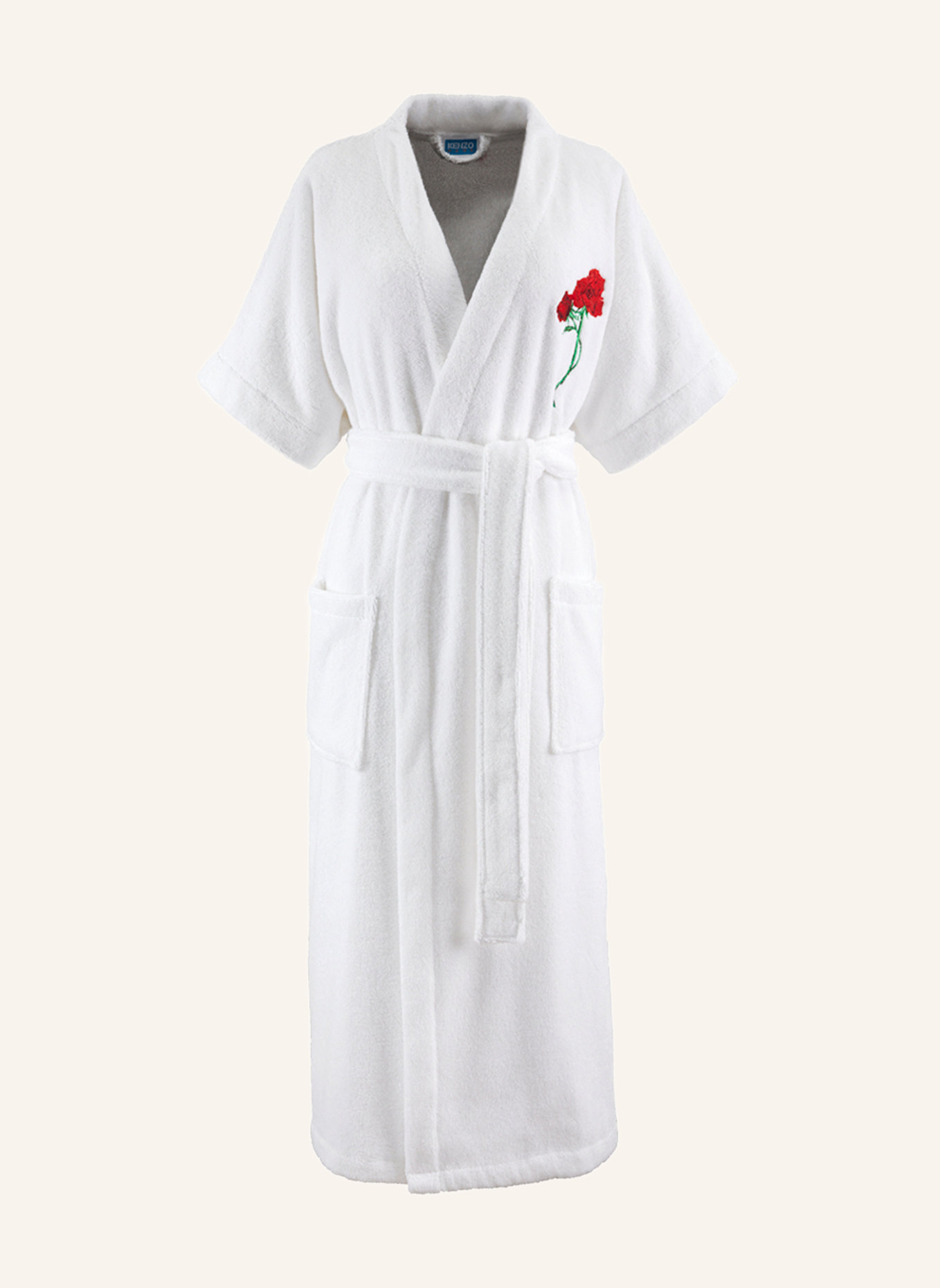 KENZO HOME Bademantel KROSES: WEISS