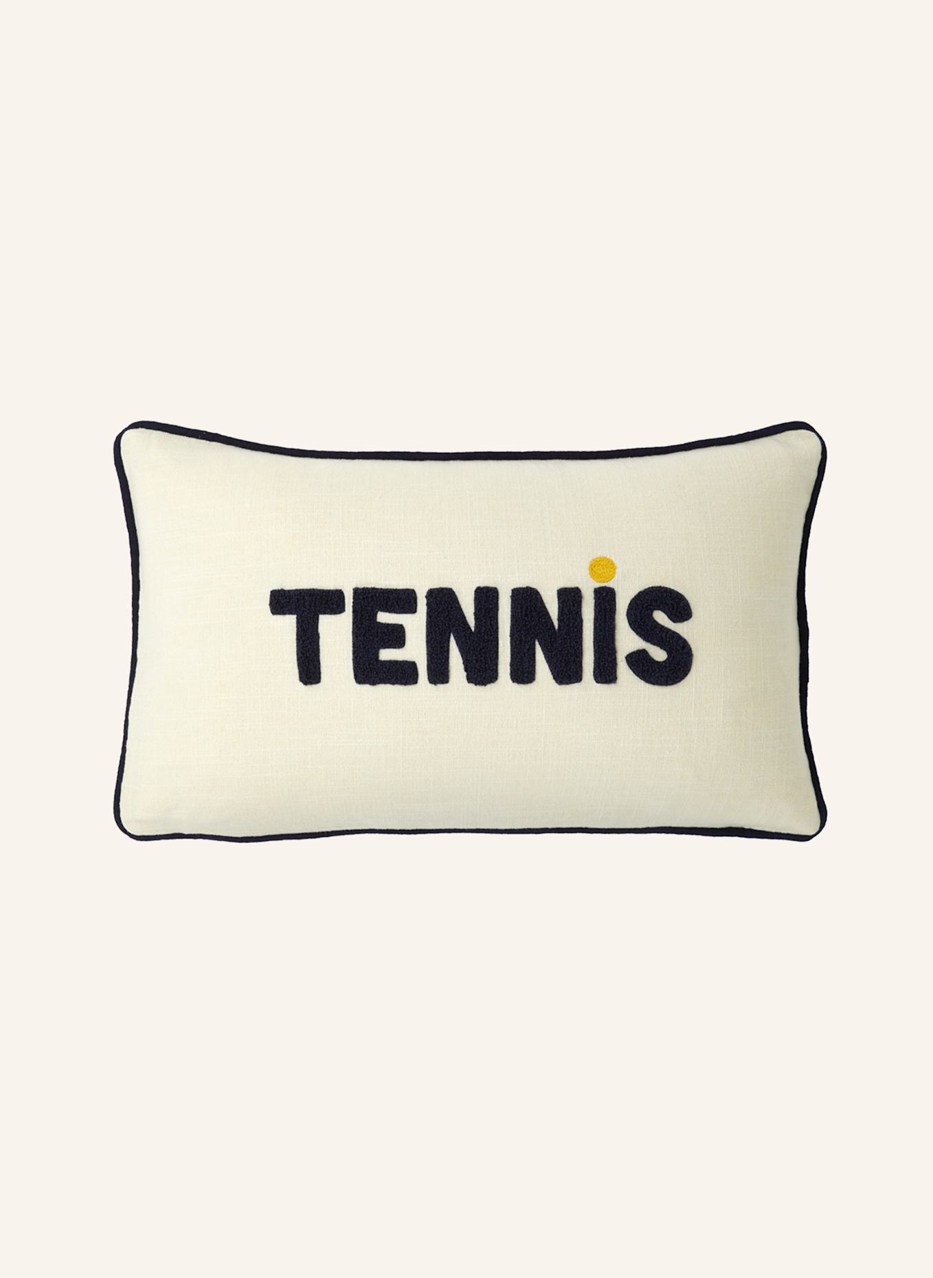 LACOSTE Dekokissenhülle LTENNIS: CREME