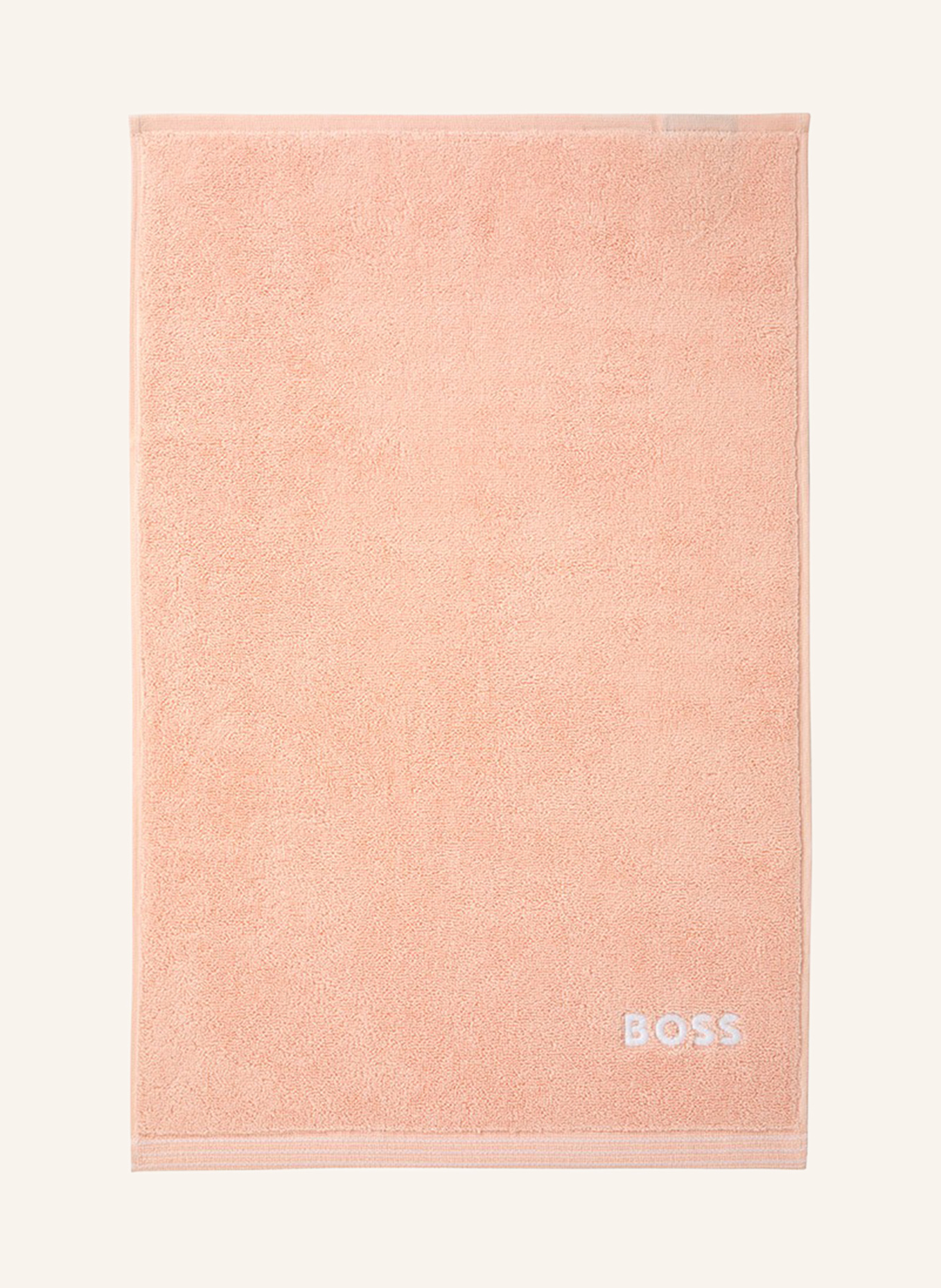 BOSS Gästetuch 2er Set EDGE: ROSÉ