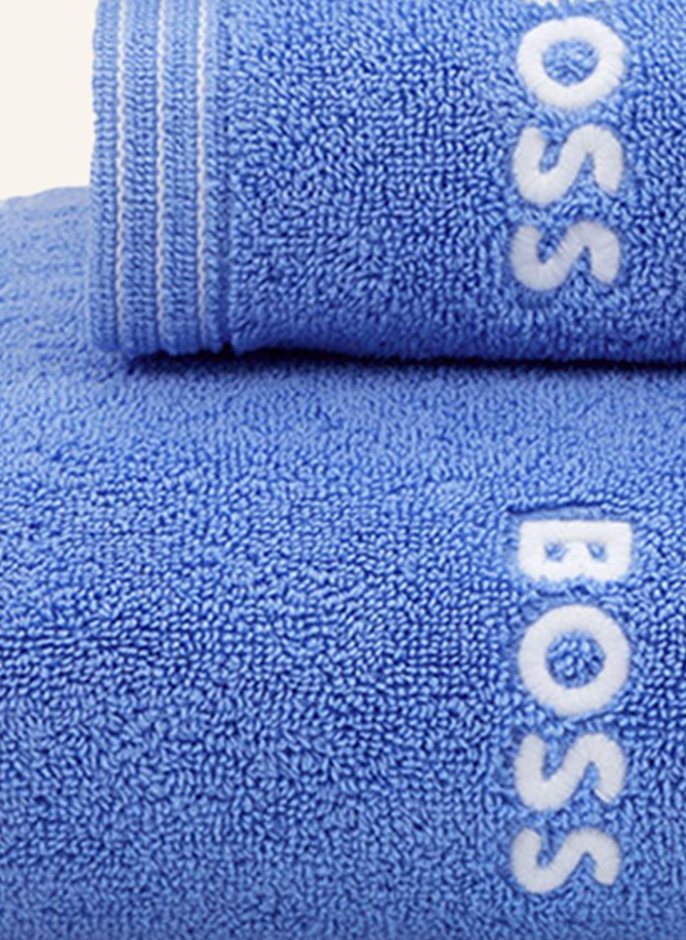 BOSS Gästetuch 2er Set EDGE: HELLBLAU