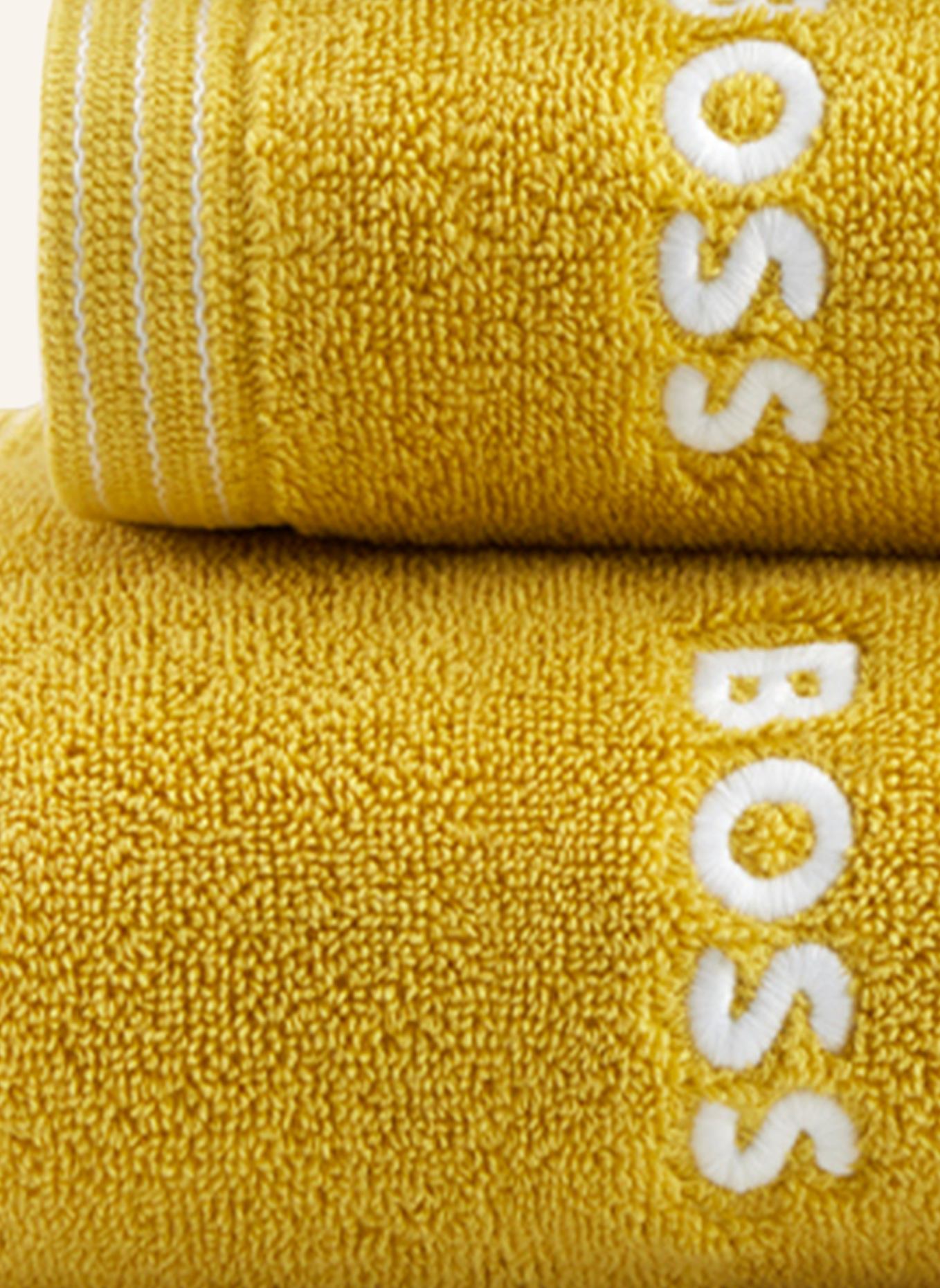 BOSS Gästetuch 2er Set EDGE: GELB