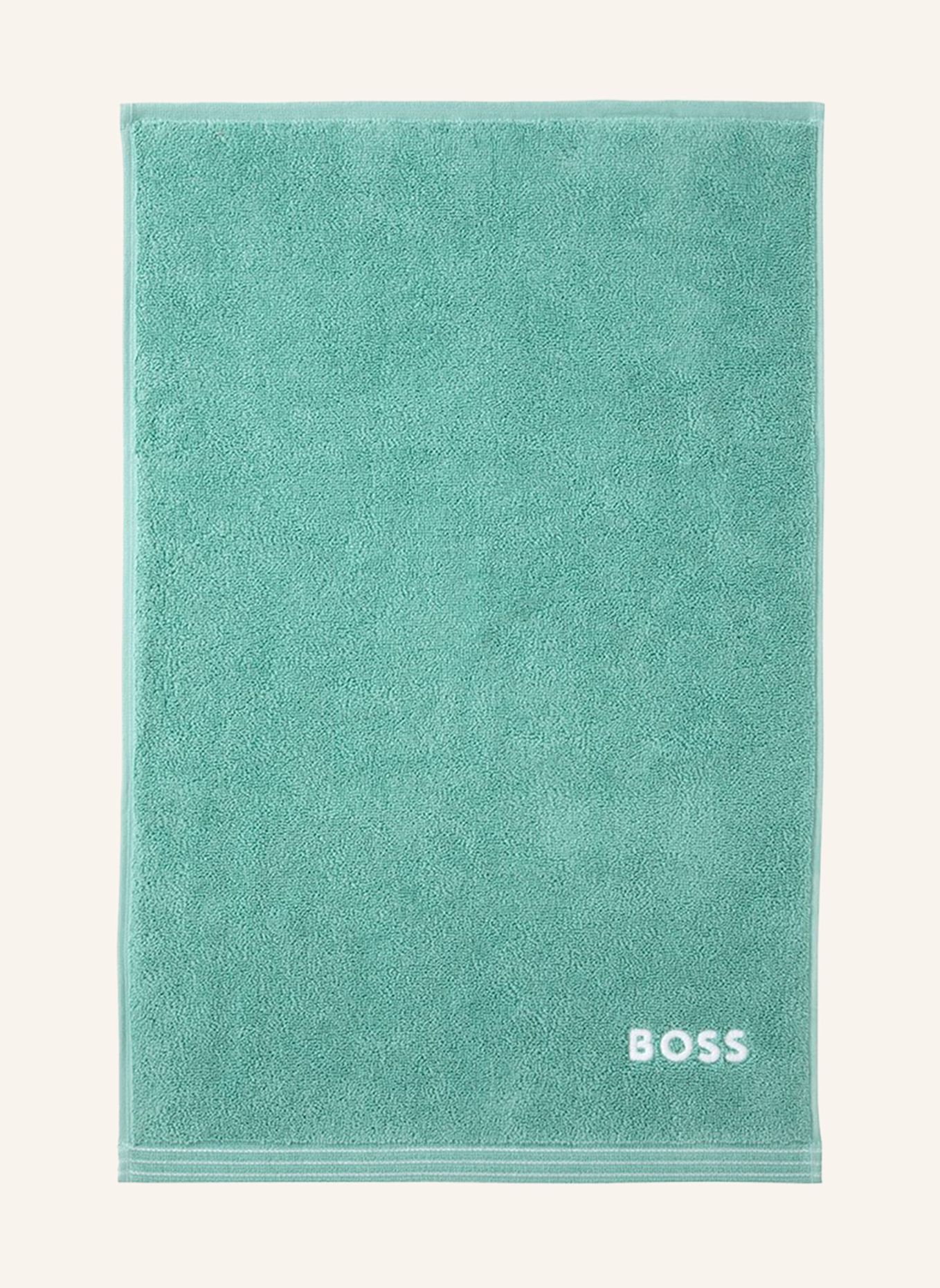 BOSS Gästetuch 2er Set EDGE: HELLGRÜN
