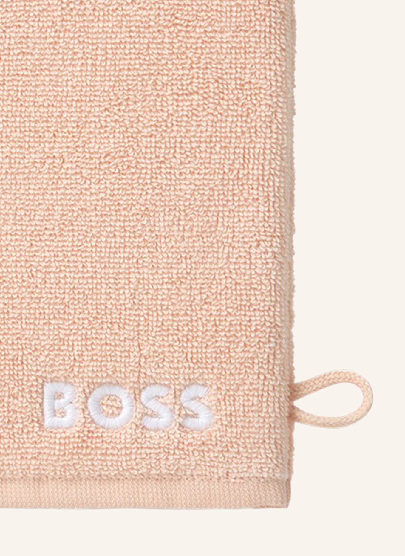 BOSS Waschhandschuh 4er Set EDGE: ROSÉ