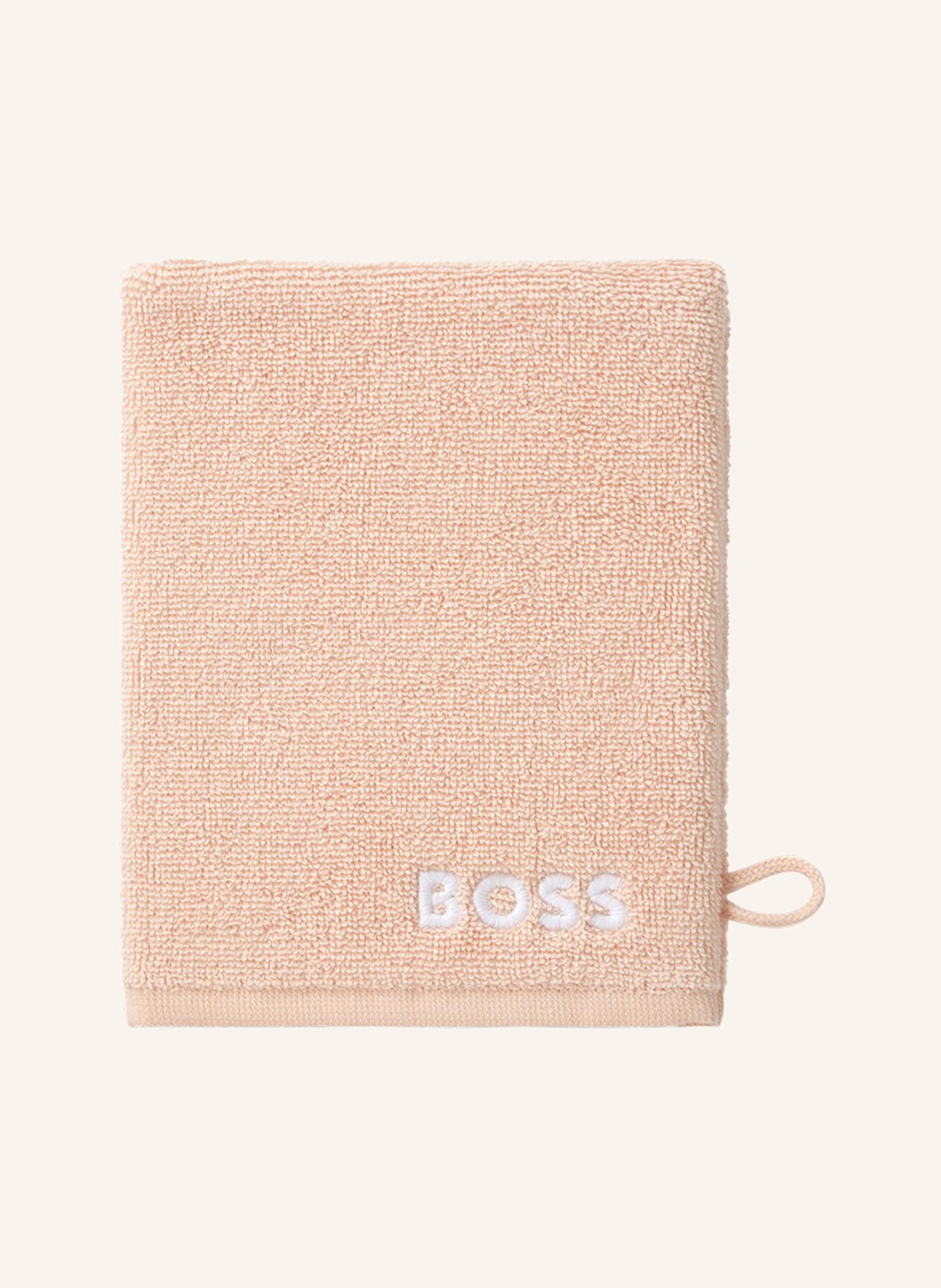 BOSS Waschhandschuh 4er Set EDGE: ROSÉ