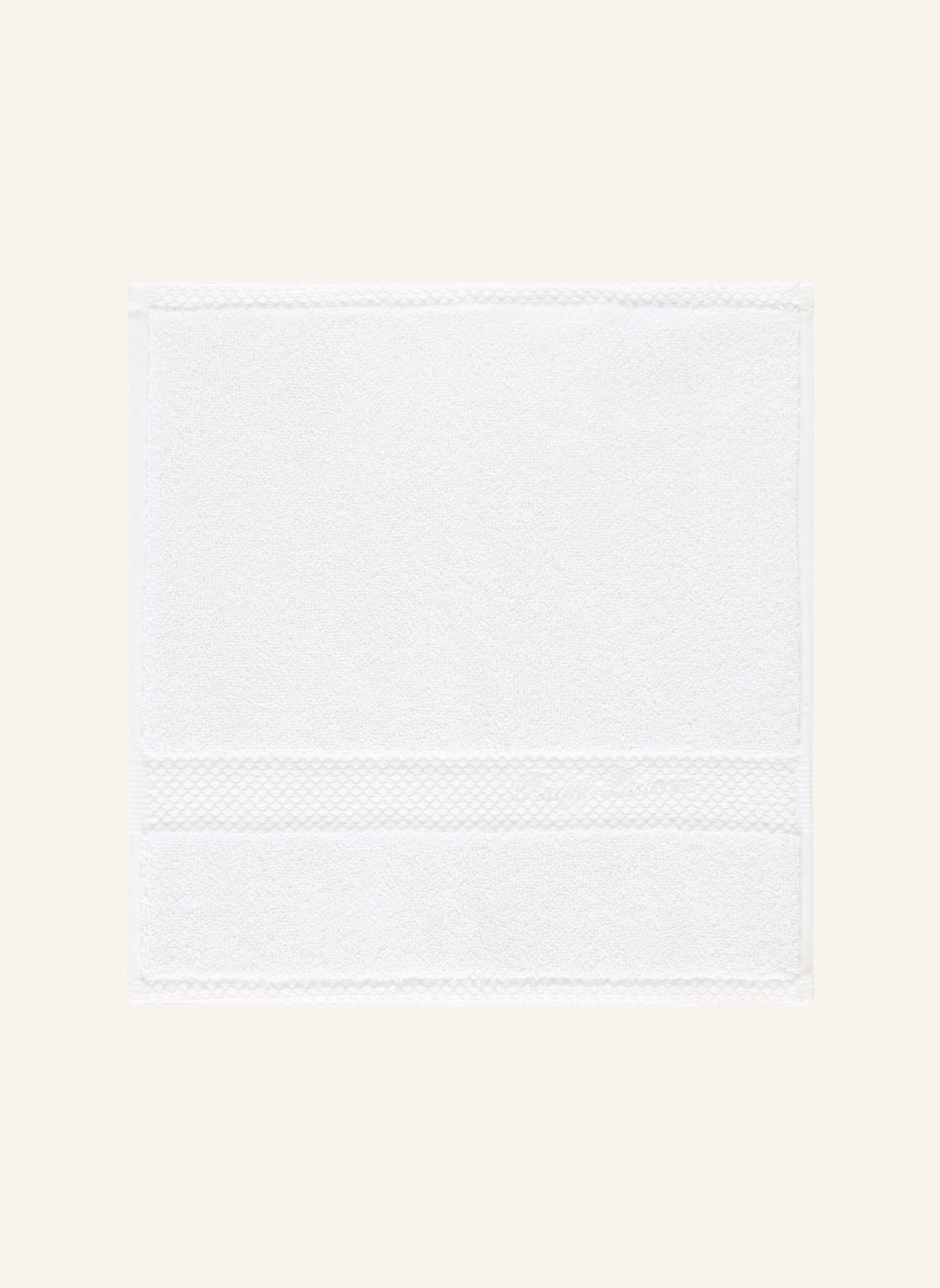 RALPH LAUREN HOME Waschlappen 4er Set DULANEY: WEISS