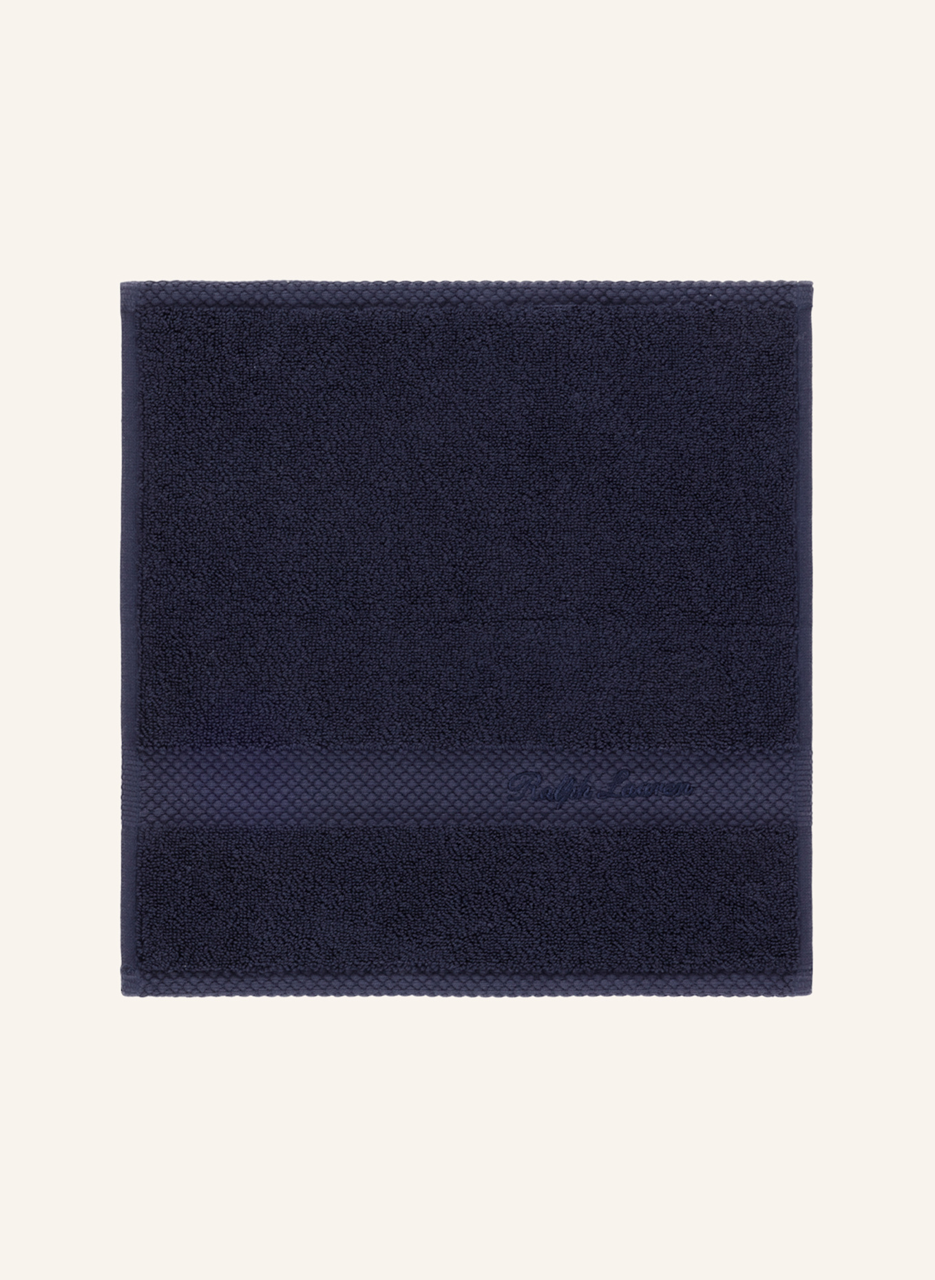 RALPH LAUREN HOME Waschlappen 4er Set DULANEY: DUNKELBLAU