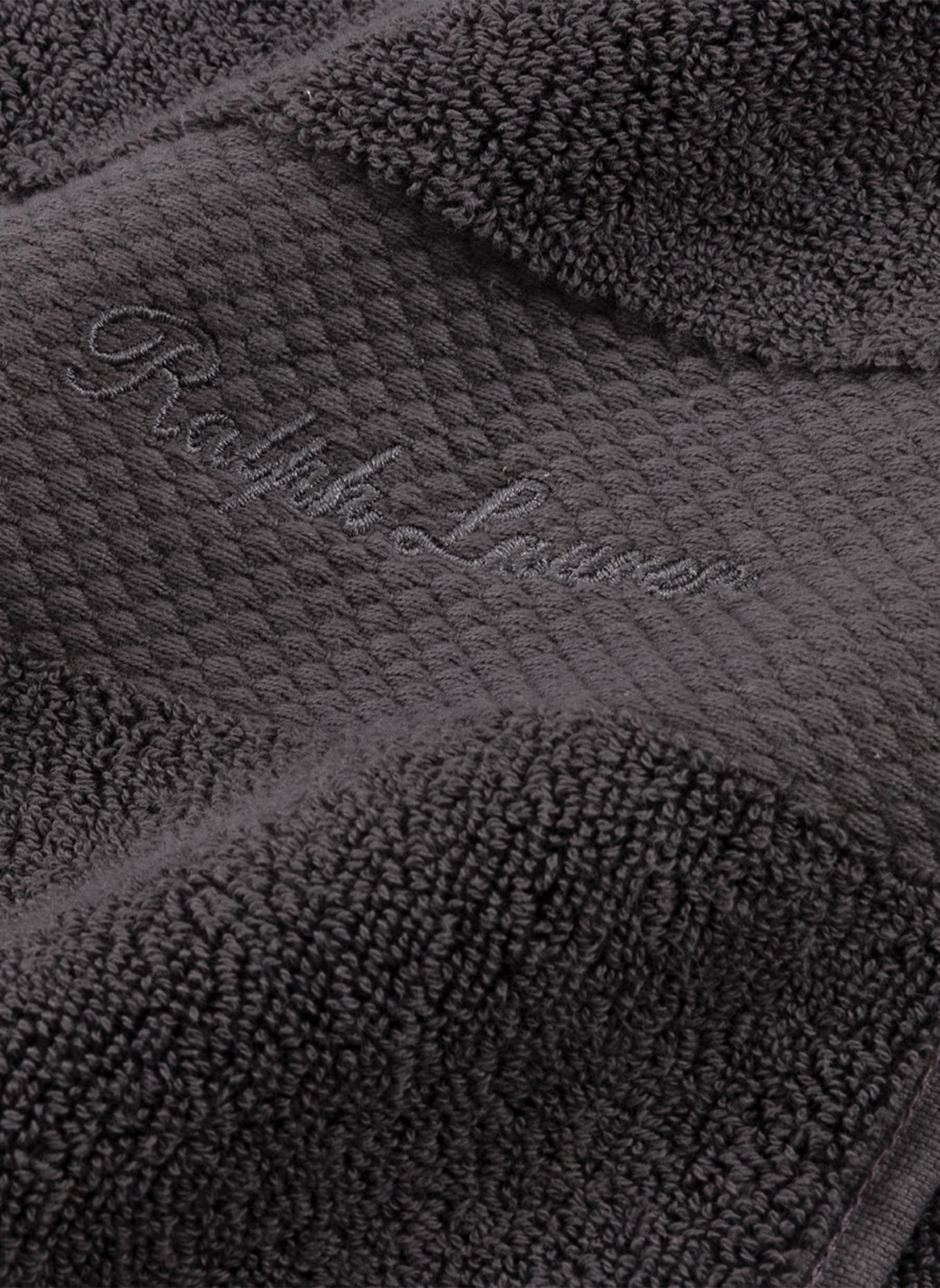 RALPH LAUREN HOME Waschlappen 4er Set DULANEY: DUNKELGRAU