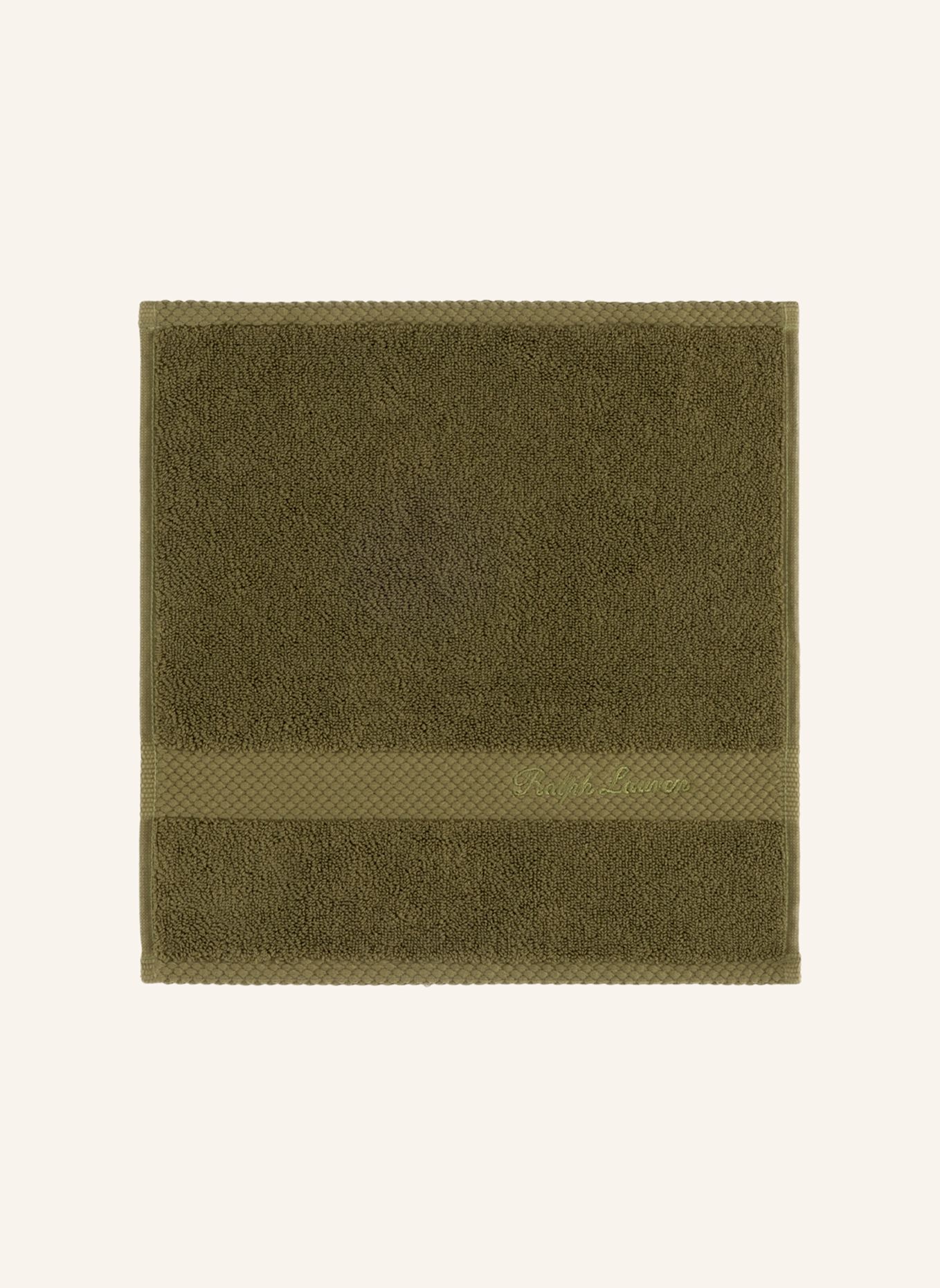 RALPH LAUREN HOME Waschlappen 4er Set DULANEY: OLIV