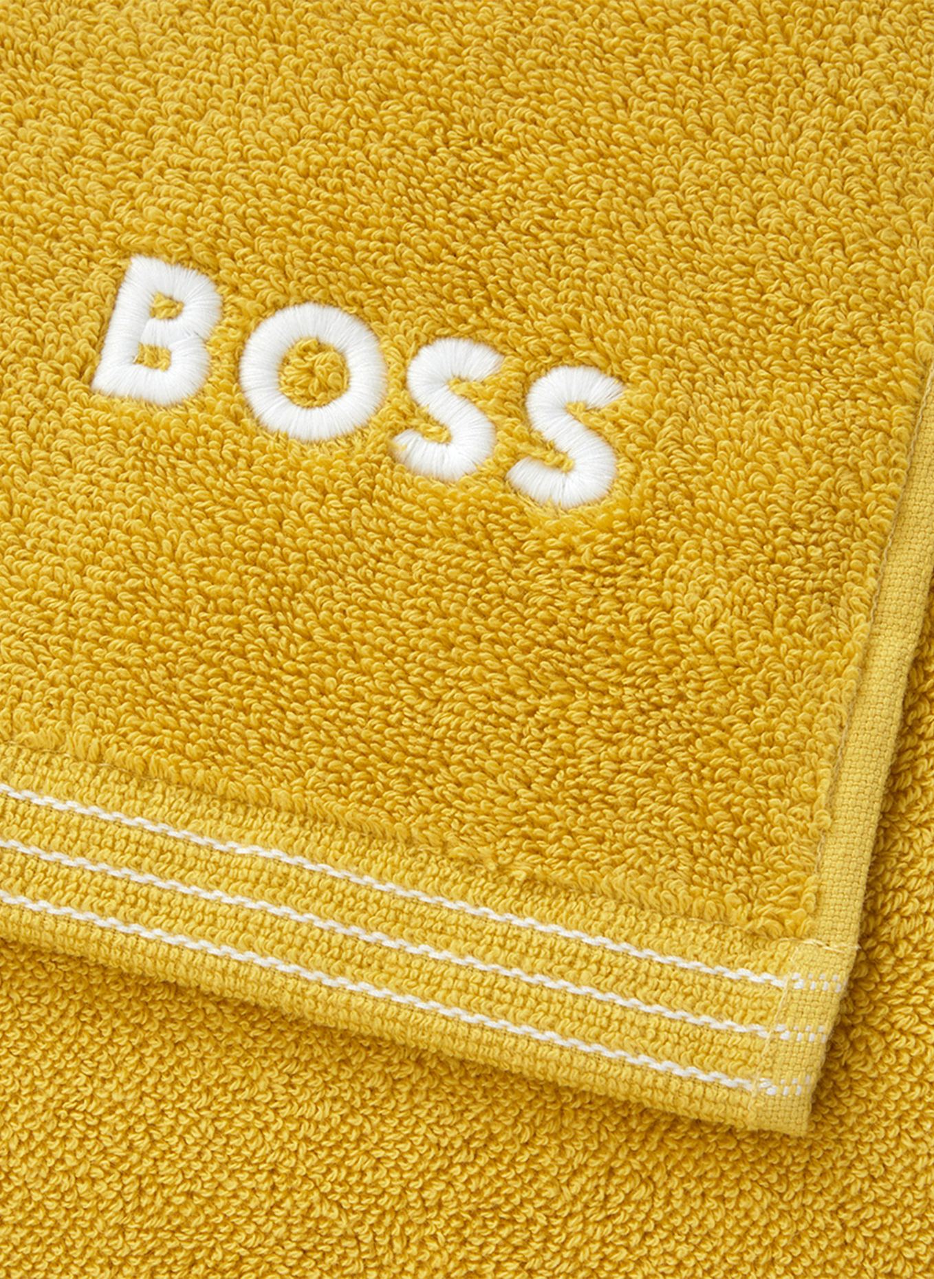 BOSS Waschlappen 4er Set EDGE: GELB