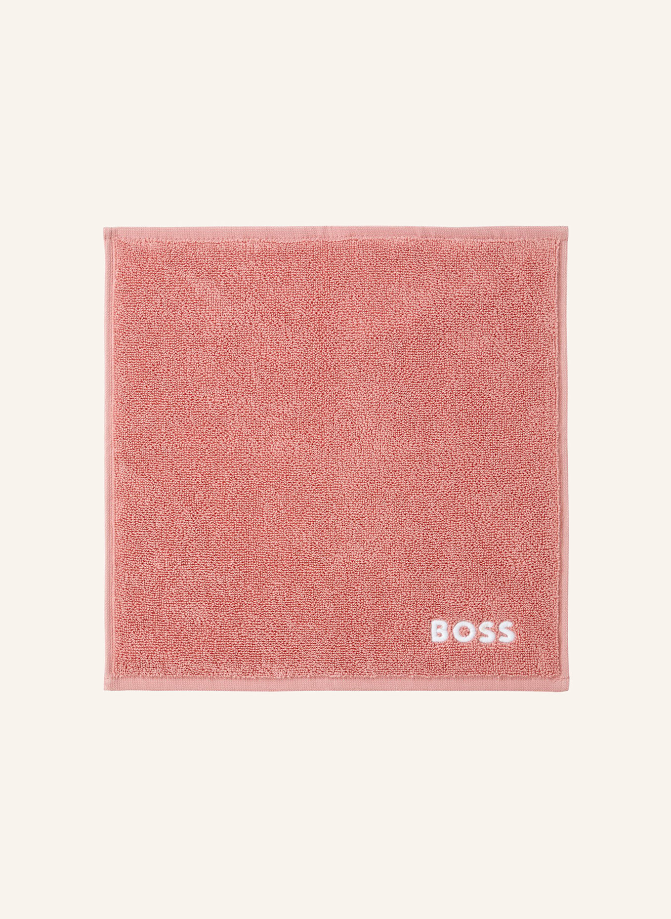 BOSS Waschlappen 4er Set EDGE: ROSÉ