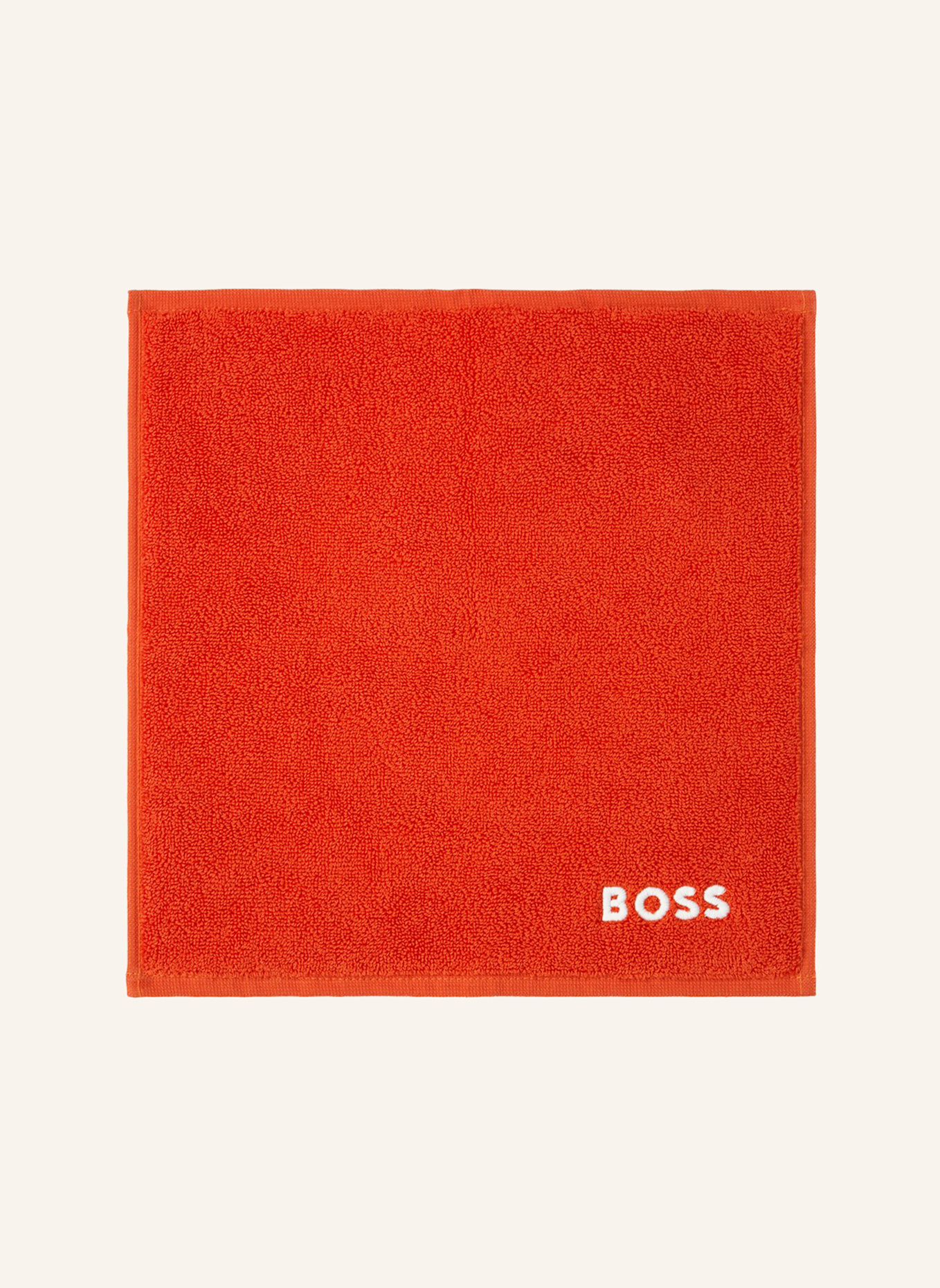 BOSS Waschlappen 4er Set EDGE: ROT