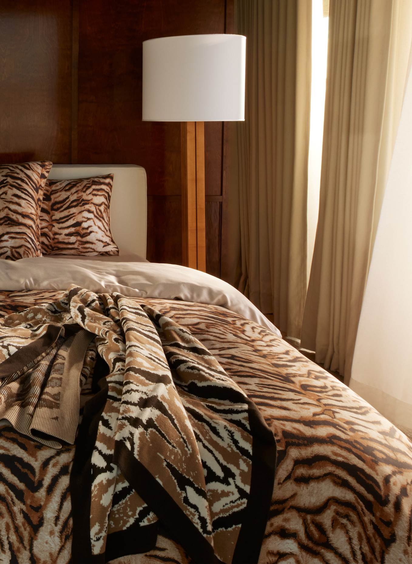 KENZO HOME Bettwäsche Set KFAUVE: BRAUN