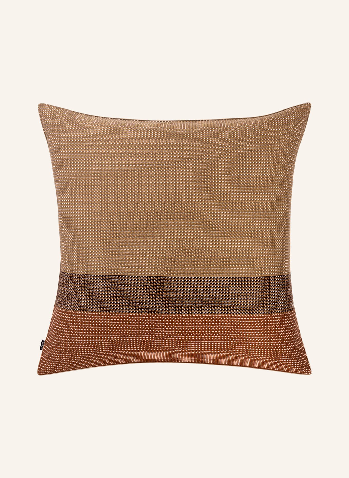 BOSS Bettwäsche Set BASALTE: BRAUN