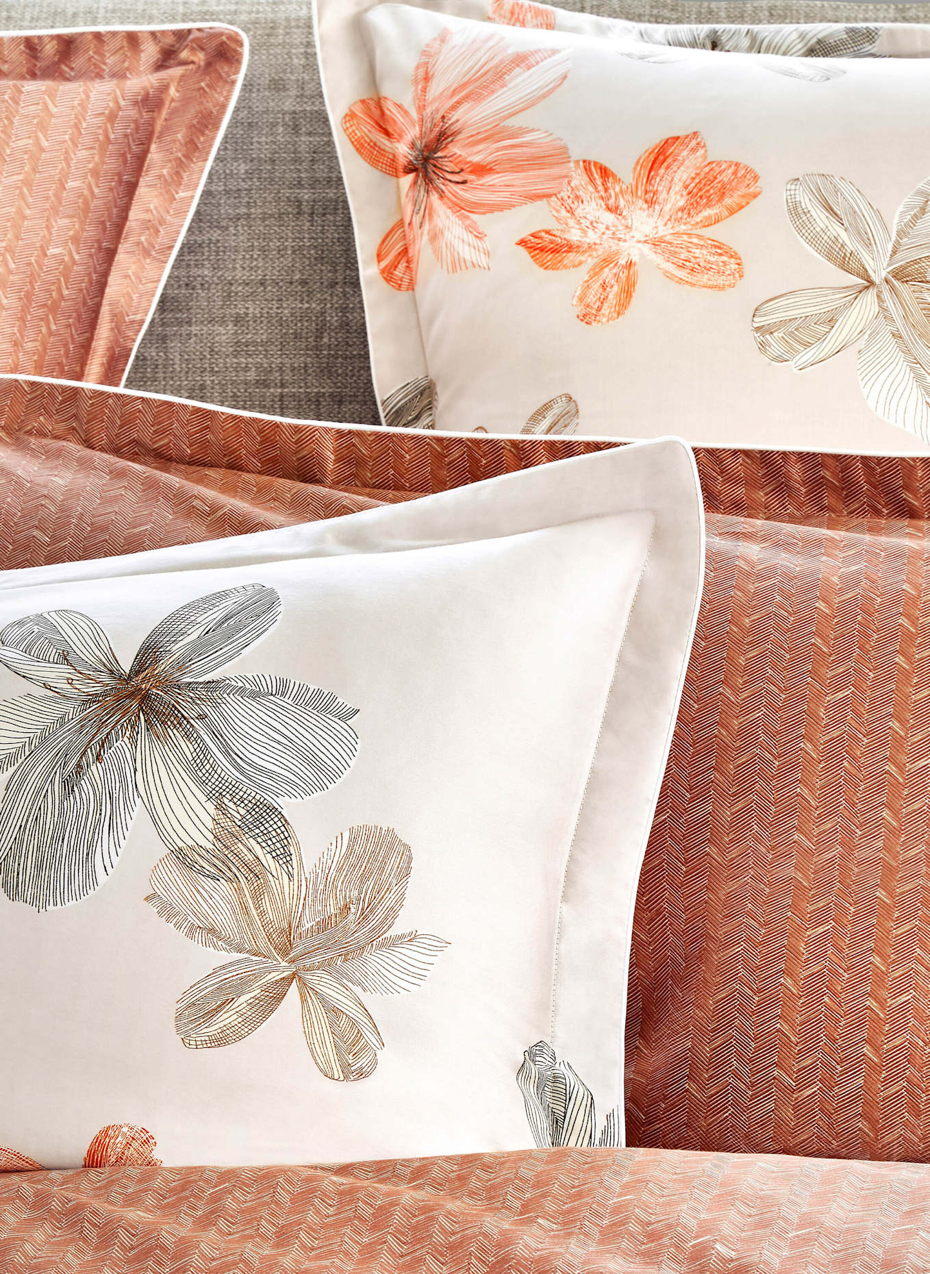 BOSS Bettwäsche Set PEACHBLO: BEIGE