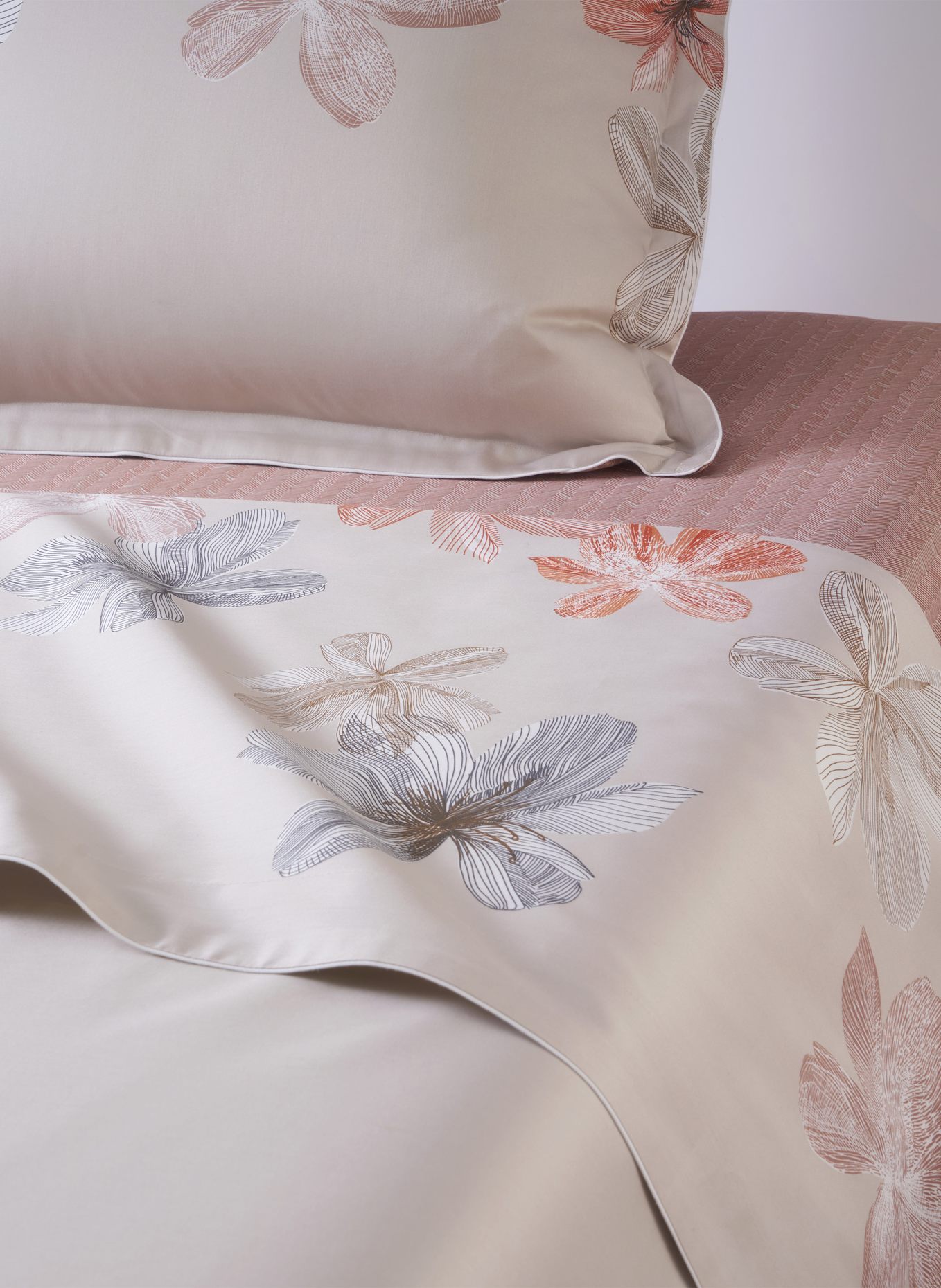 BOSS Bettwäsche Set PEACHBLO: BEIGE