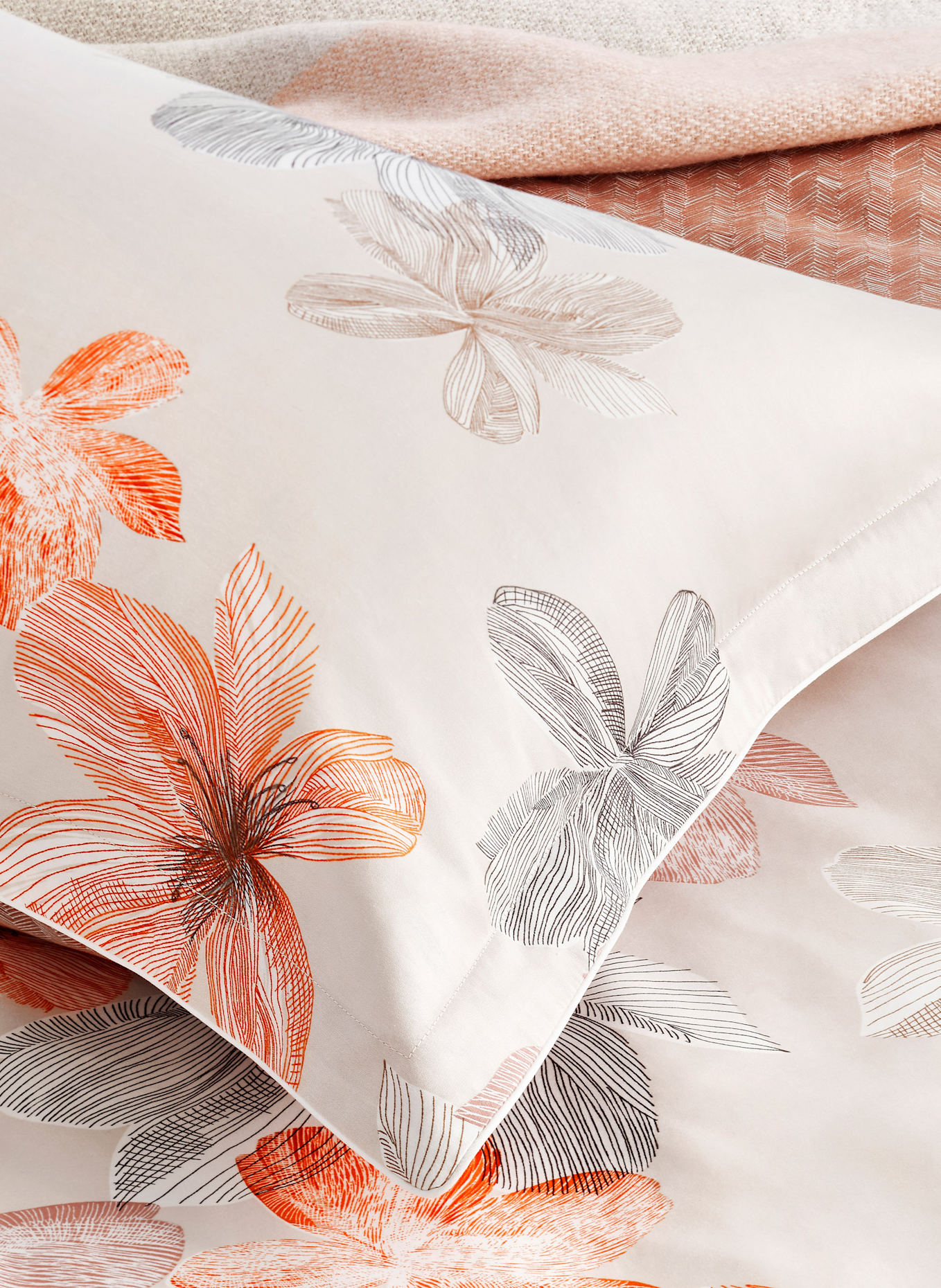 BOSS Bettwäsche Set PEACHBLO: BEIGE