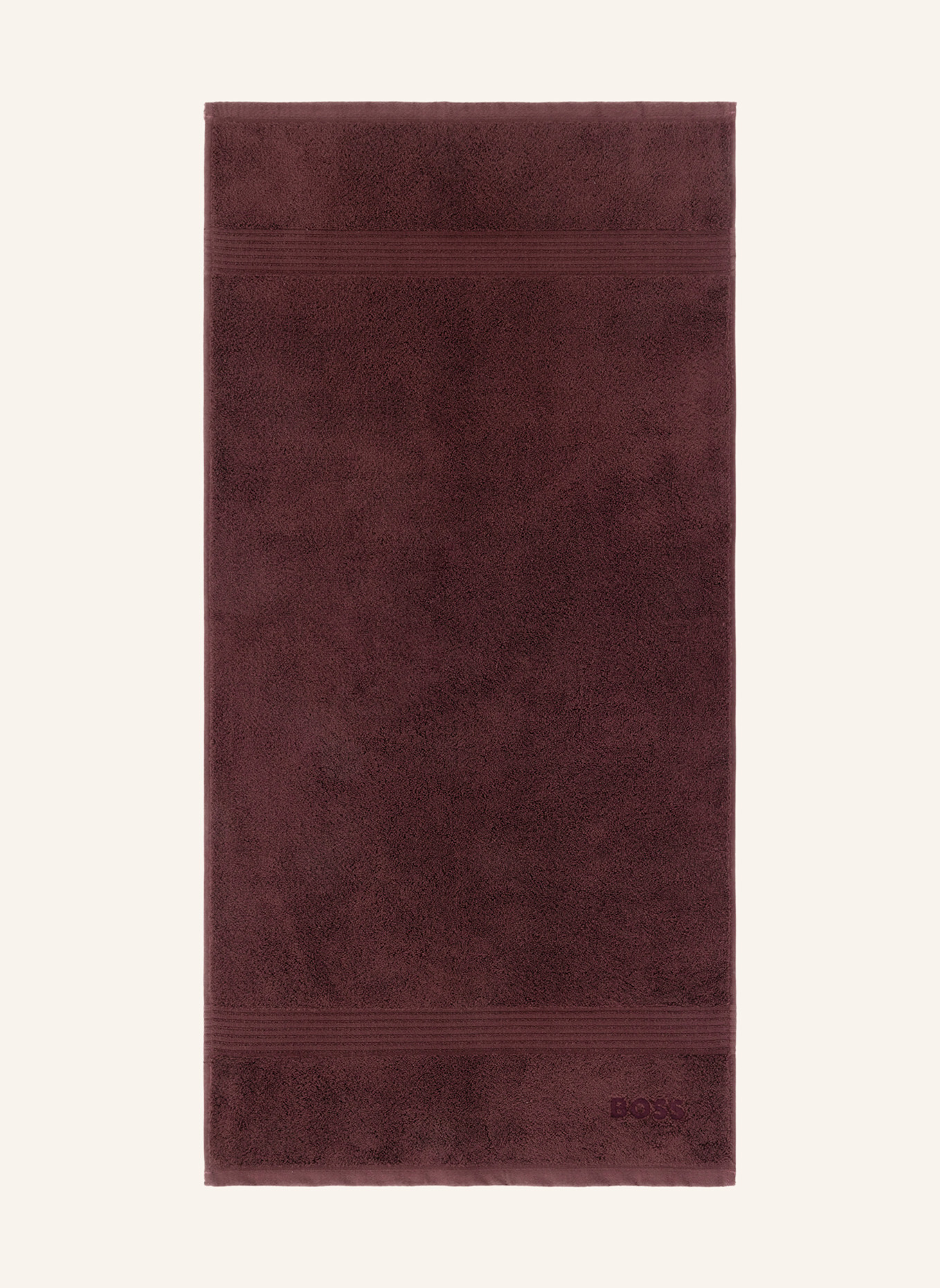 BOSS Handtuch LOFT: DUNKELBRAUN