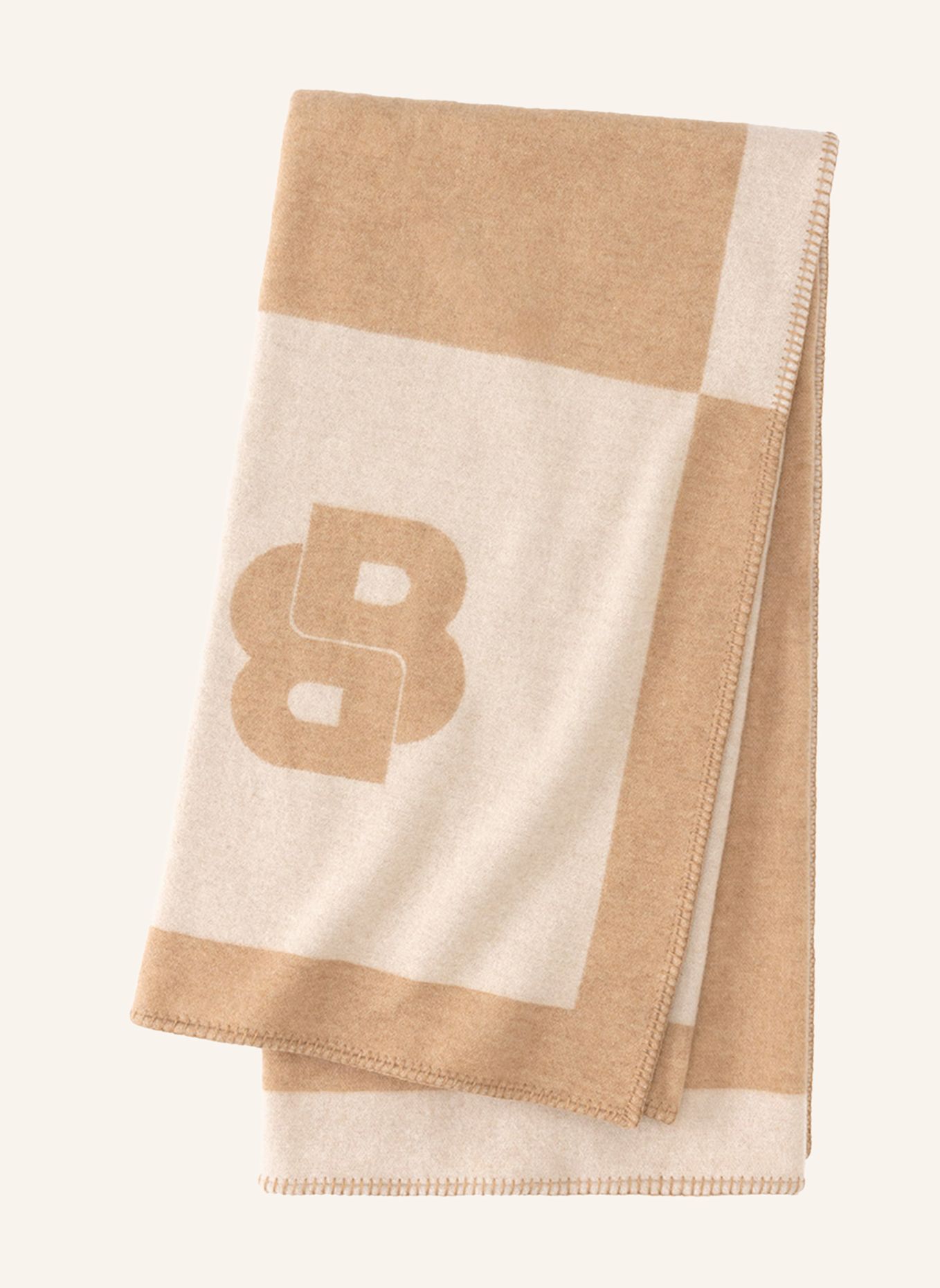 BOSS Plaid SIGNATURE: BEIGE