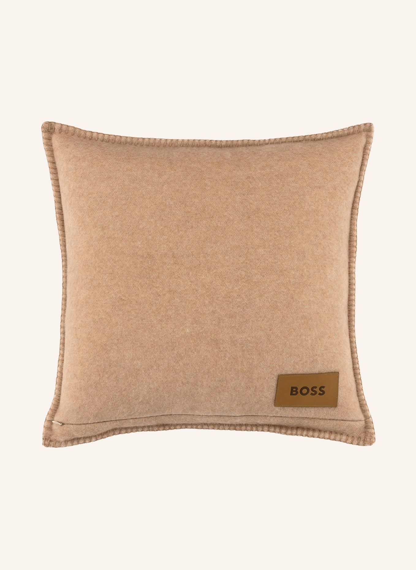 BOSS Sierkussenhoes SIGNATURE: BEIGE