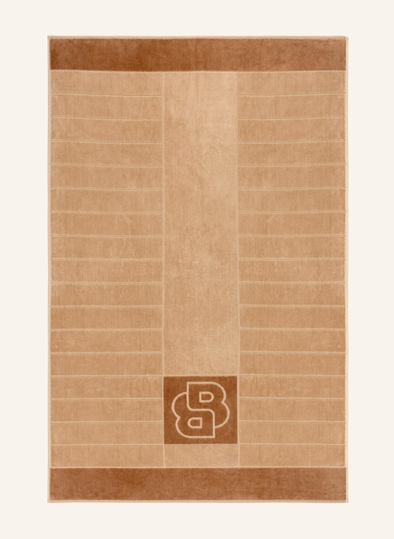 BOSS Badhanddoek DOUBLEB: CRÈME