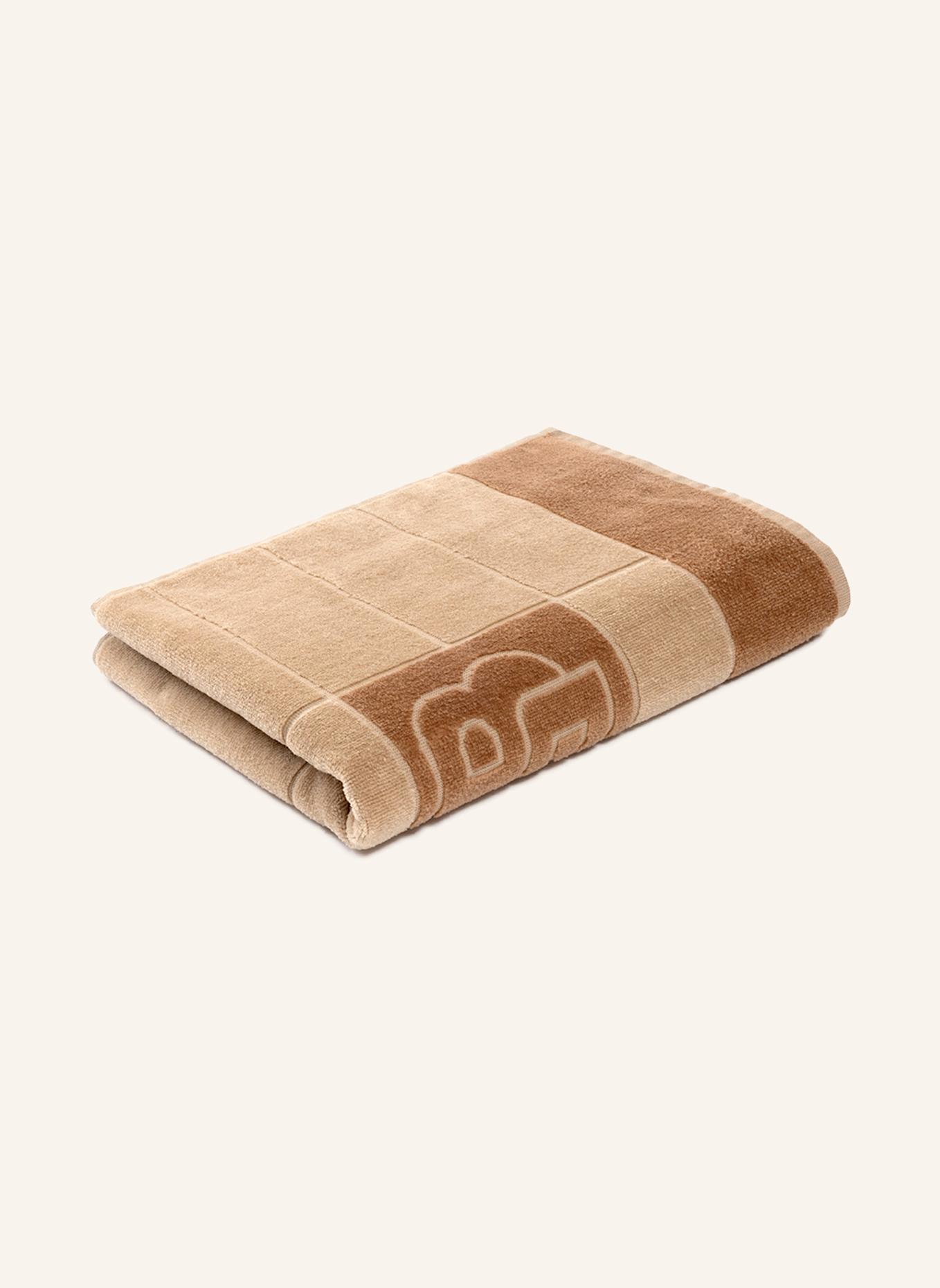 BOSS Handdoek DOUBLEB: CRÈME