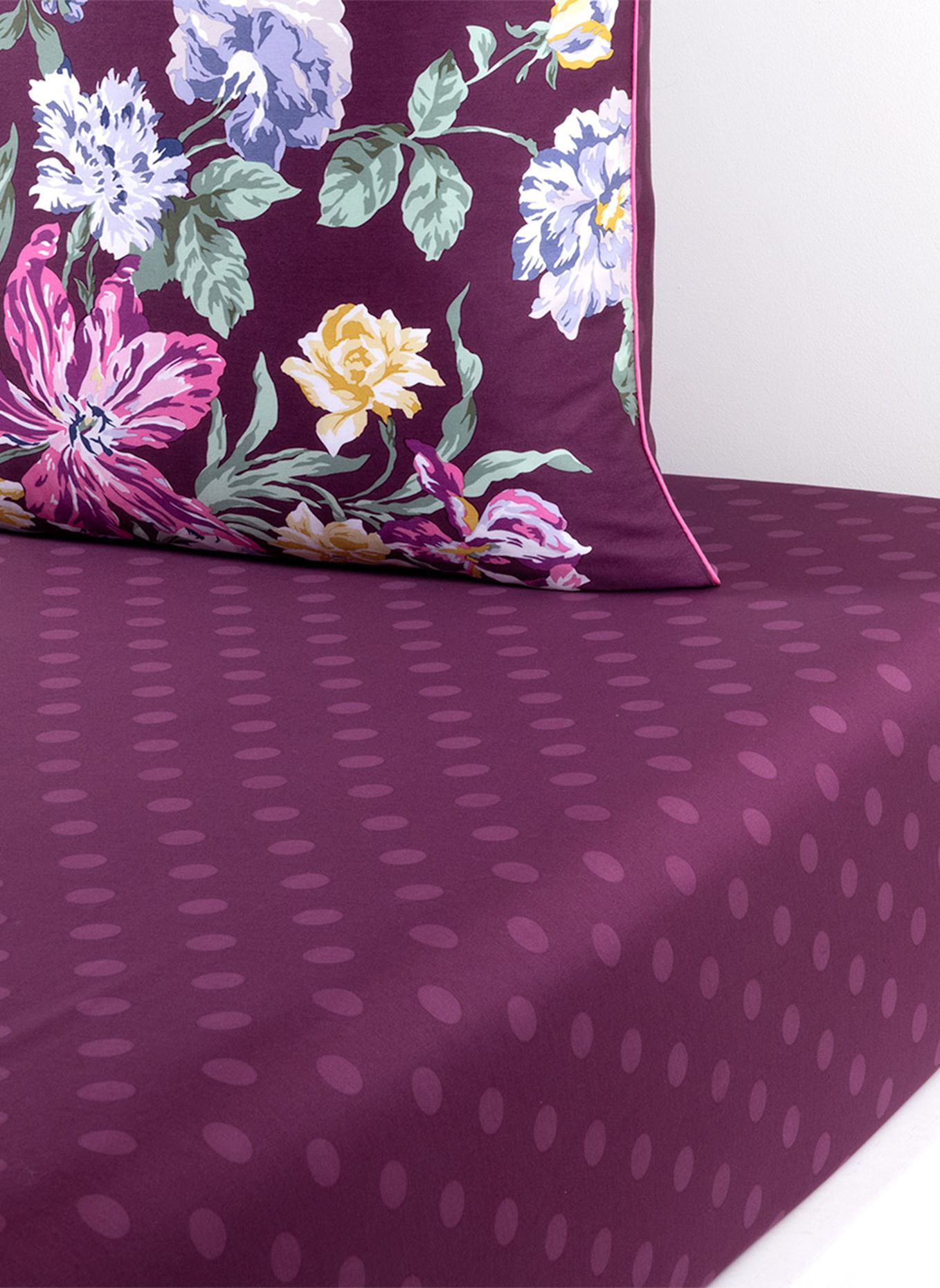 KENZO HOME Bettwäsche Set KBOUQUET: DUNKELROT