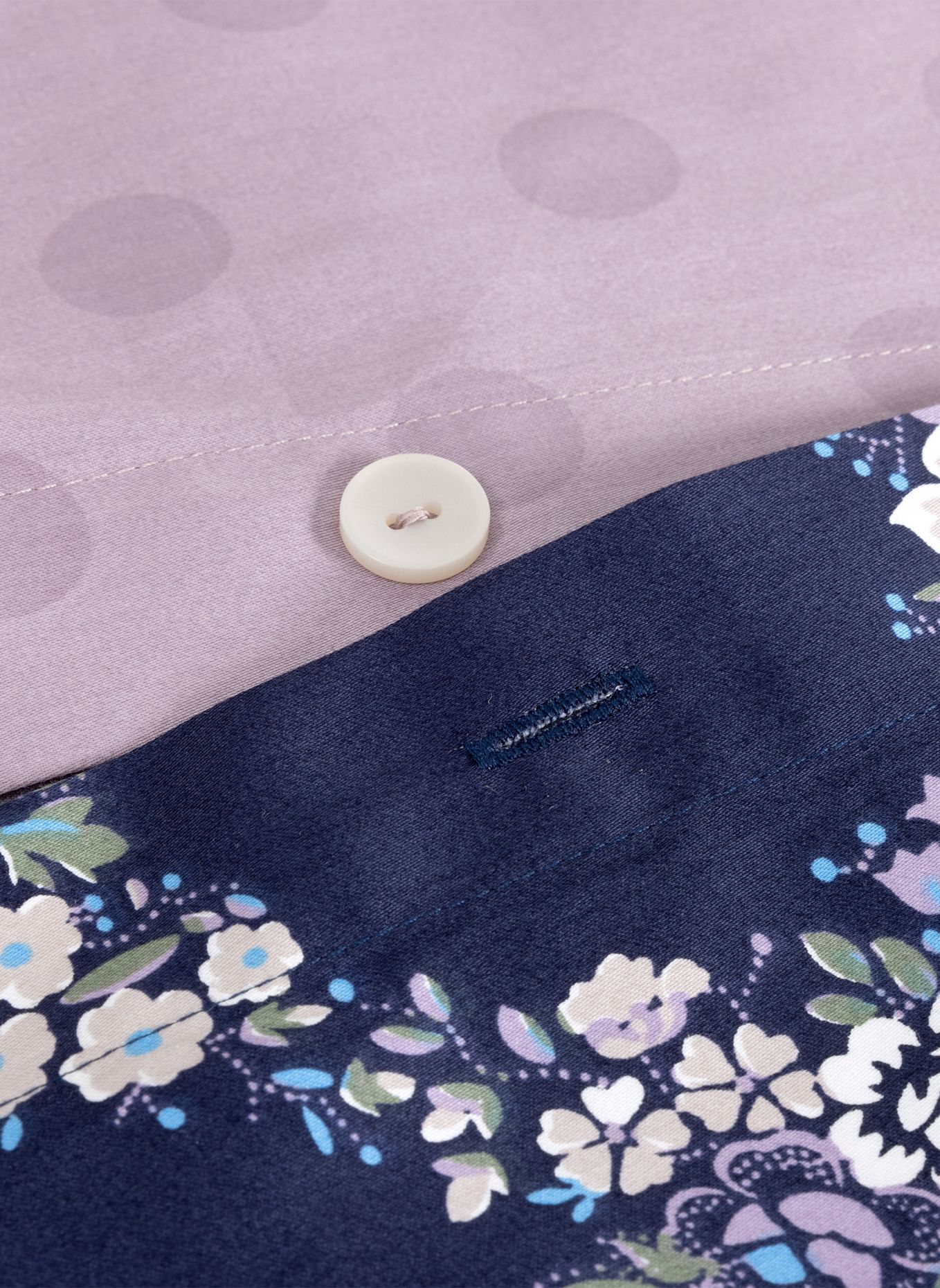 KENZO HOME Bettwäsche Set KDOTS: DUNKELBLAU