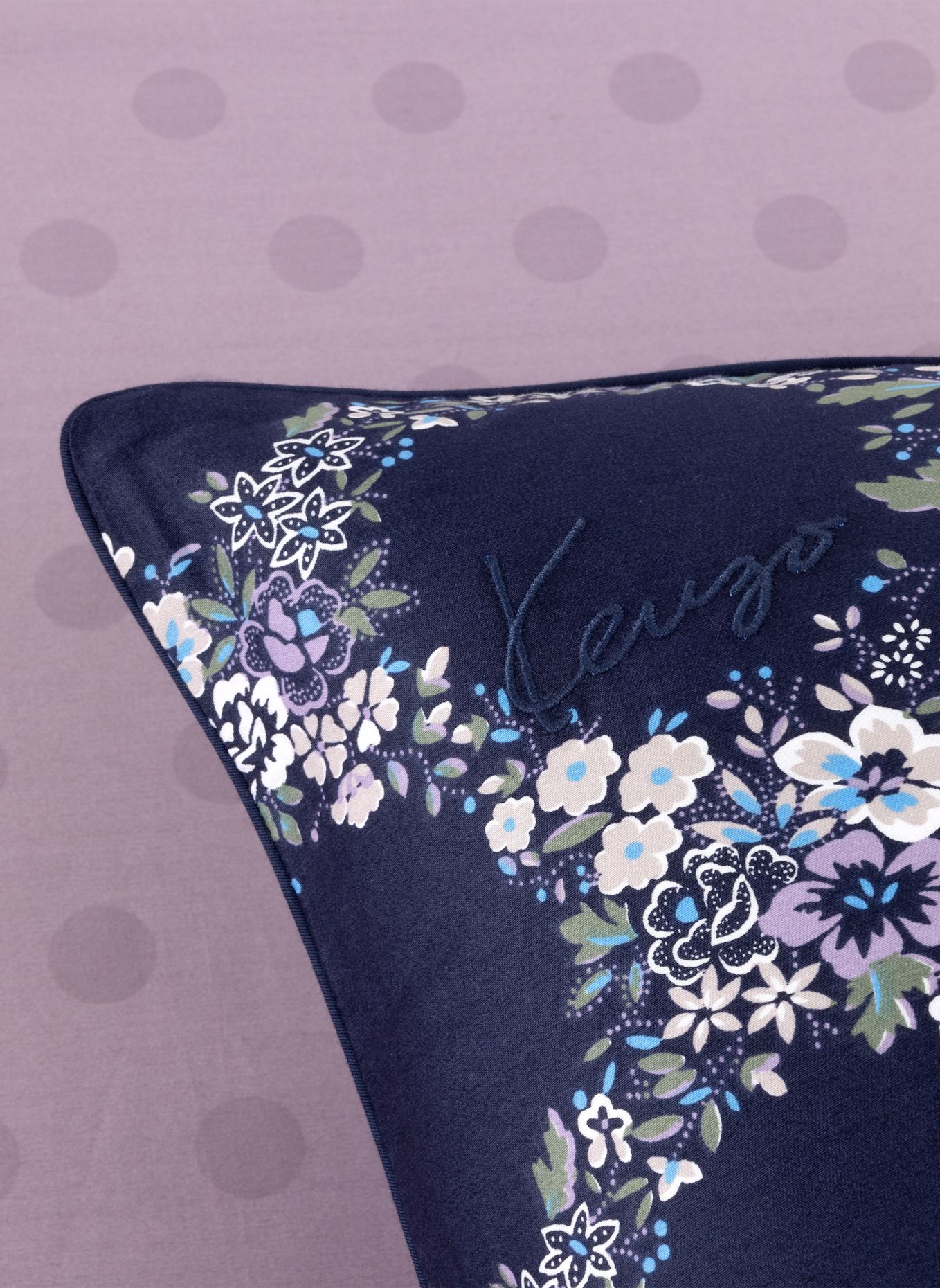 KENZO HOME Bettwäsche Set KDOTS: DUNKELBLAU