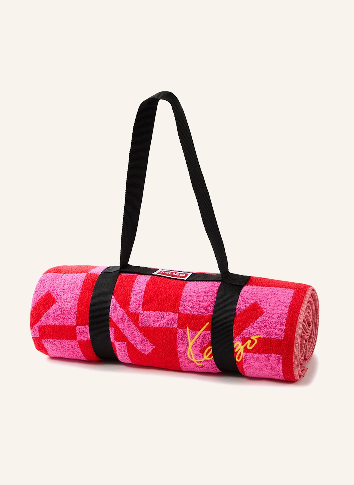 KENZO HOME Strandtuch KMONOGRA: ROT