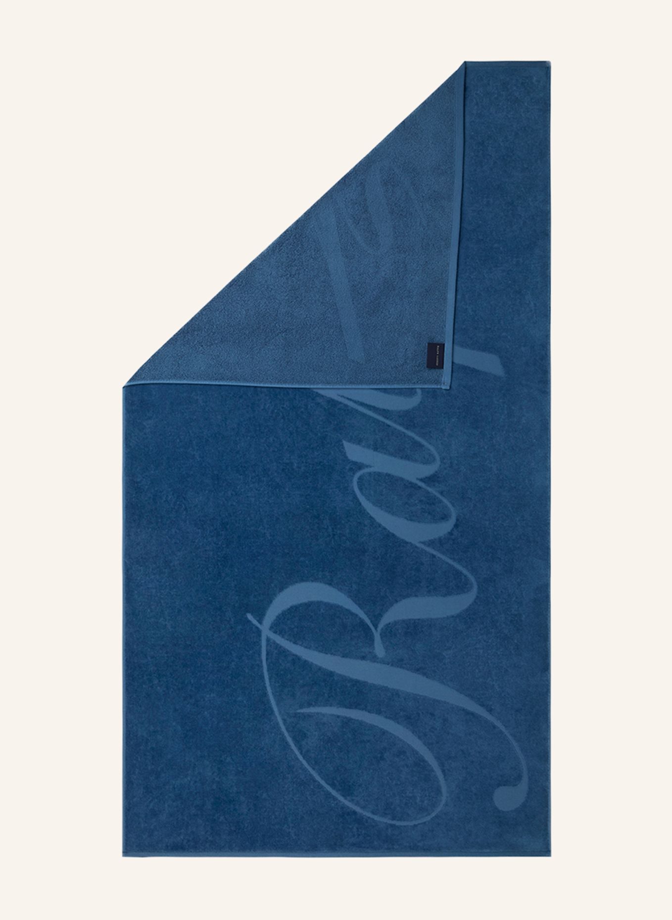 RALPH LAUREN HOME Strandlaken CL RALPH: DONKERBLAUW