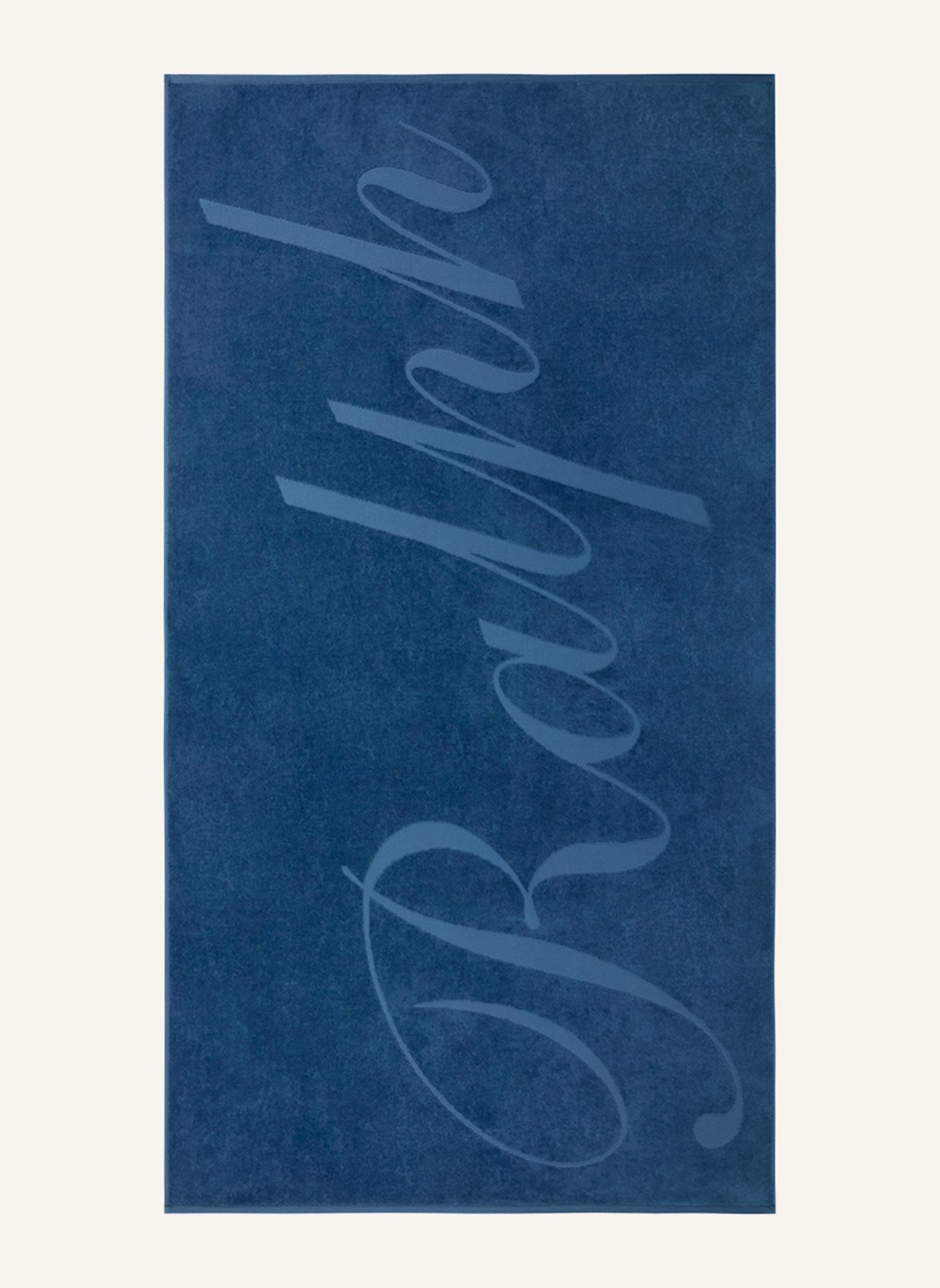 RALPH LAUREN HOME Strandlaken CL RALPH: DONKERBLAUW