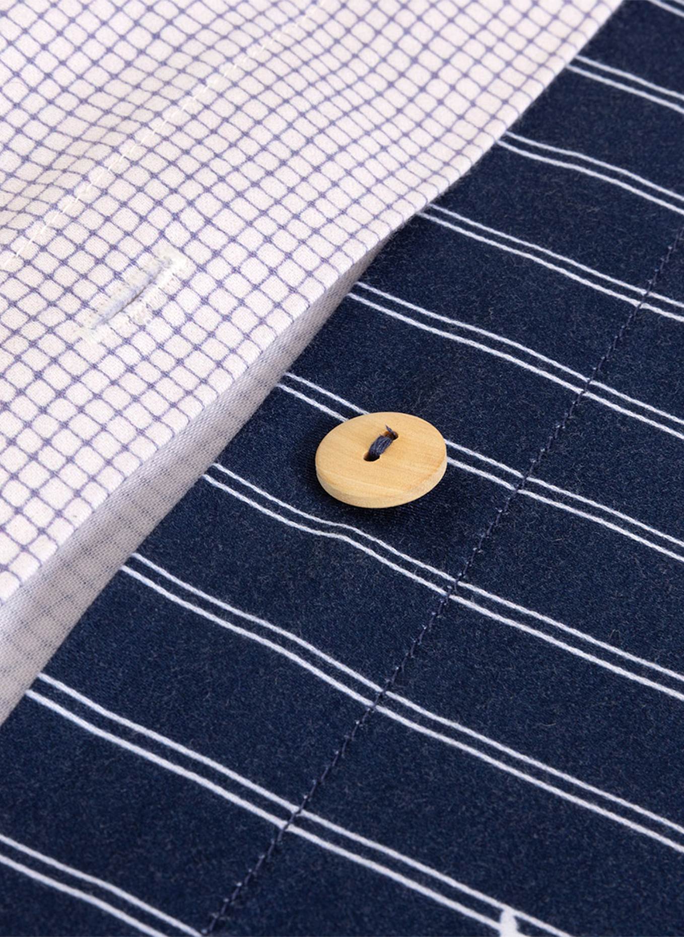 LACOSTE Beddengoedset LMATCHPO: DONKERBLAUW