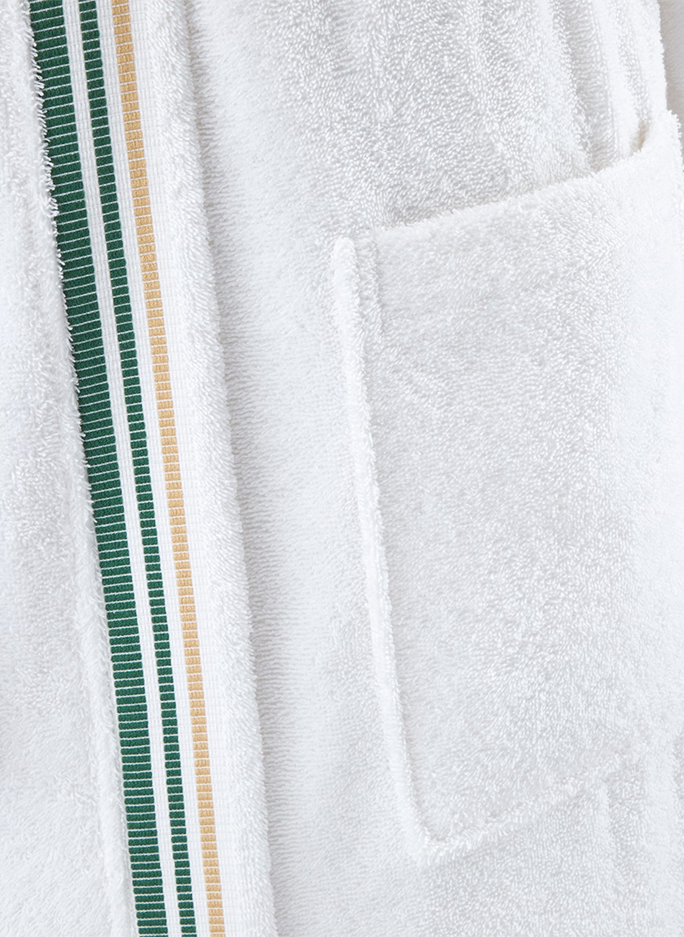 LACOSTE Badjas LSCORE: WIT