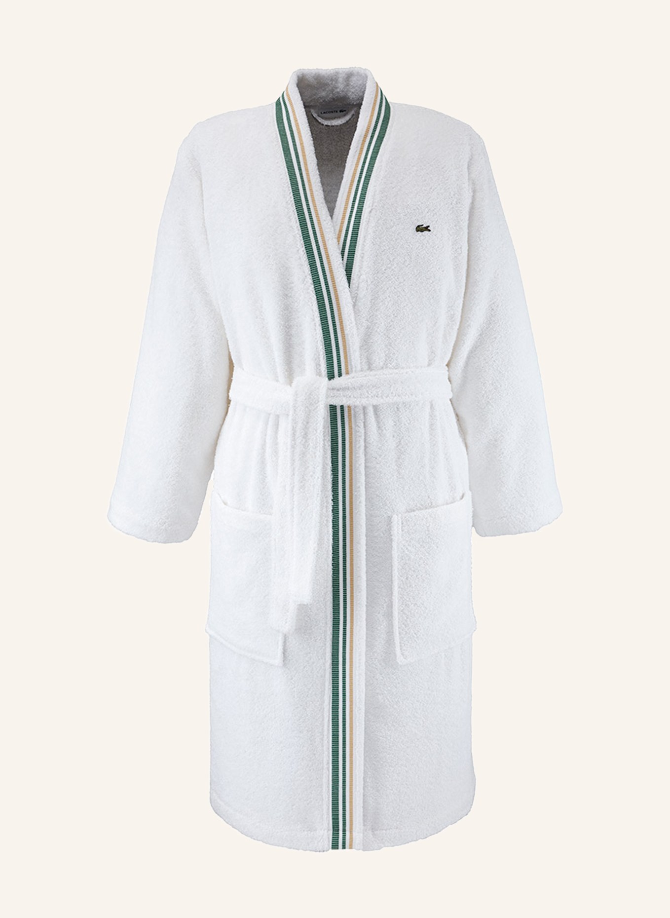 LACOSTE Badjas LSCORE: WIT